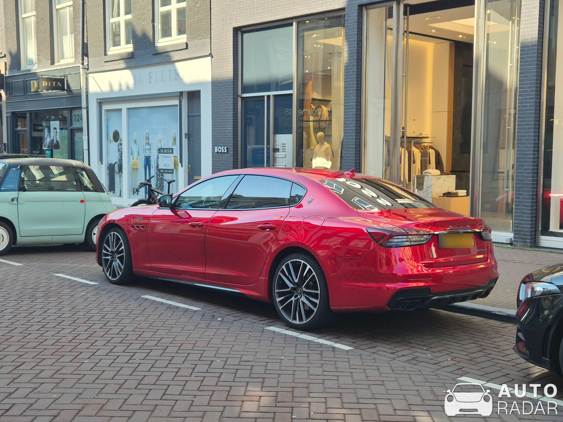 Maserati Quattroporte Trofeo spotted in Amsterdam