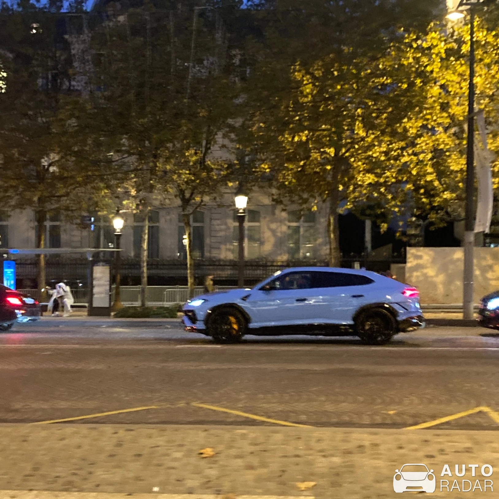 Lamborghini Urus spotted in Paris, France