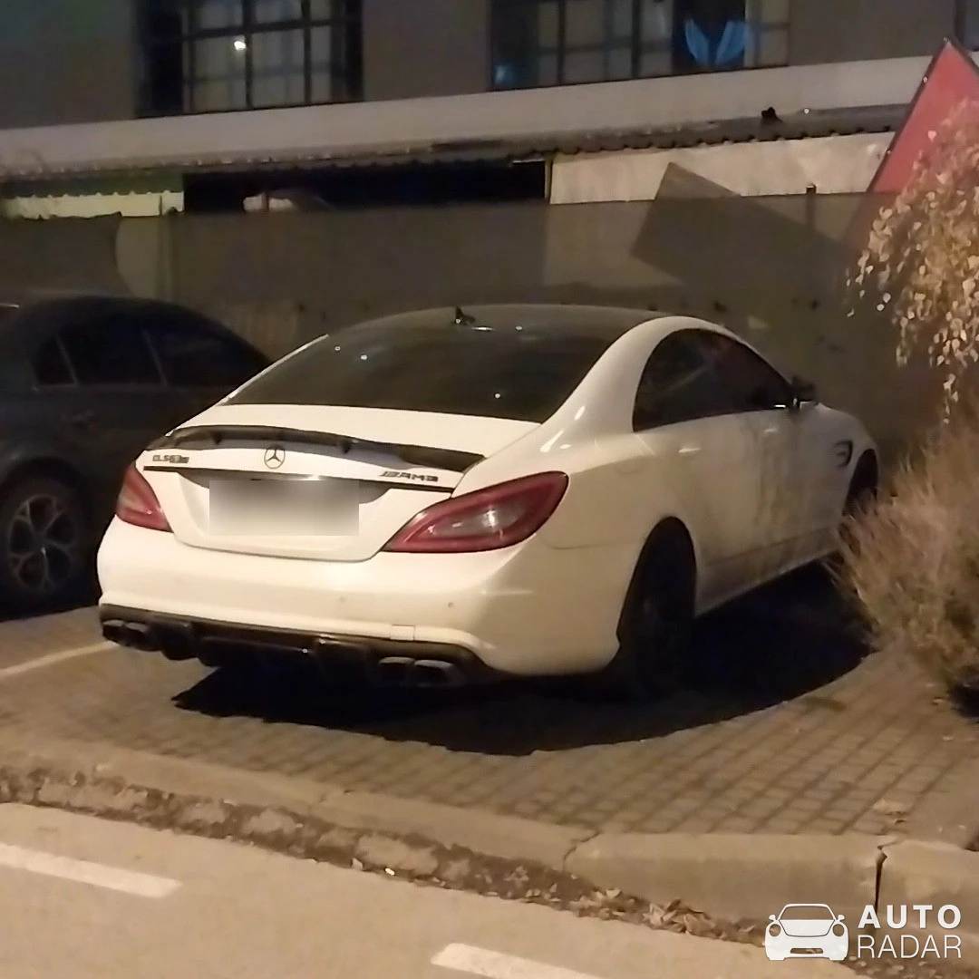 Mercedes-Benz CLS 63 S AMG C218 spotted in Melikgazi, Türkiye