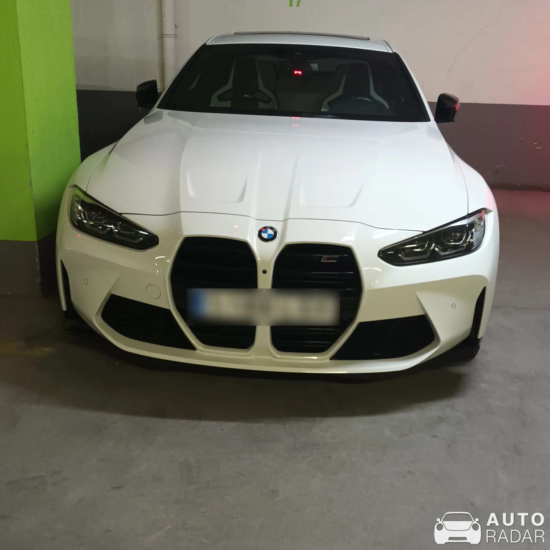 BMW M3 G80 Sedan Competition spotted in Oliva, Spain