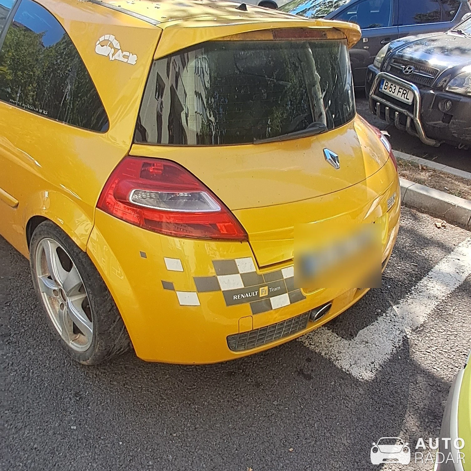 Renault Megane RS F1 Team R26 spotted in Bucharest
