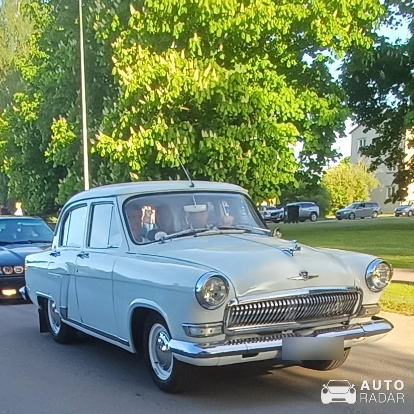 GAZ 21 Volga spotted in Grobiņa