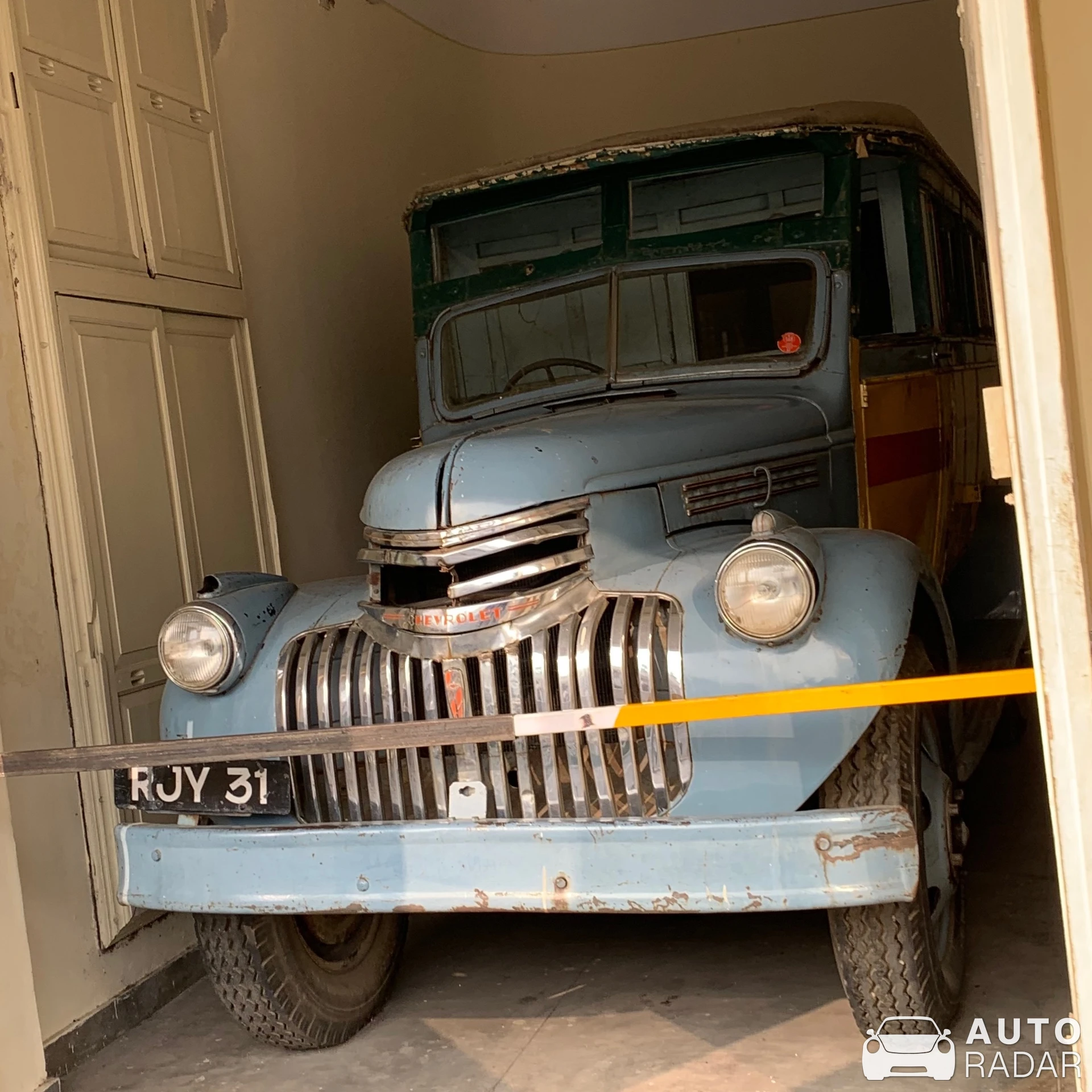 Chevrolet Bus spotted in Udaipur, India
