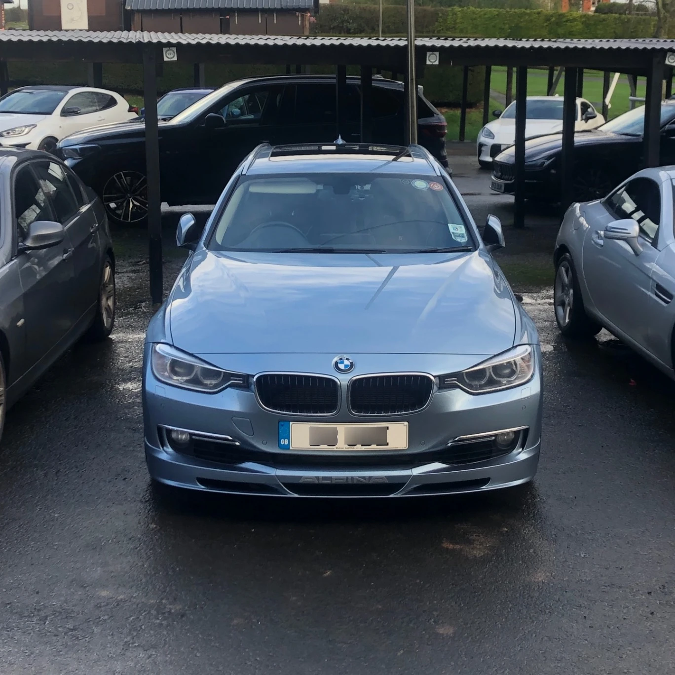 Alpina D3 BiTurbo Sedan 2013 spotted in Shelsley Walsh