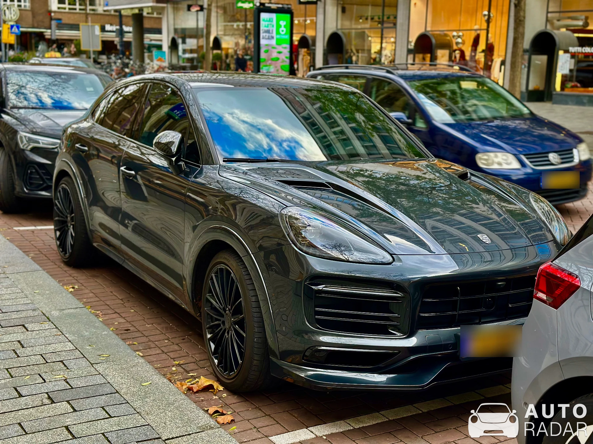 Porsche TechArt Cayenne Coupé Turbo GT spotted in Rotterdam, Netherlands