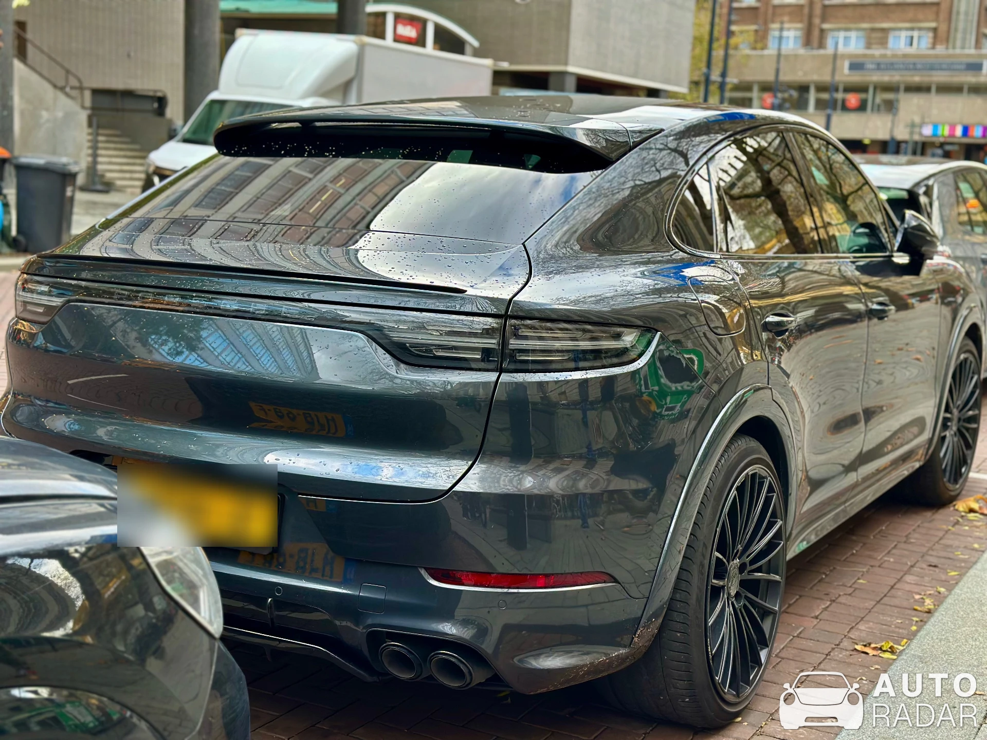Porsche TechArt Cayenne Coupé Turbo GT spotted in Rotterdam