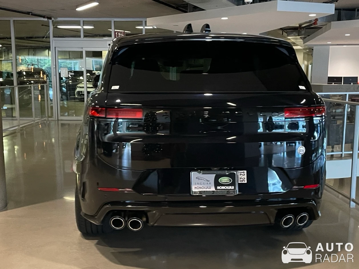 Range Rover Sport SV 2024 Edition One spotted in Honolulu