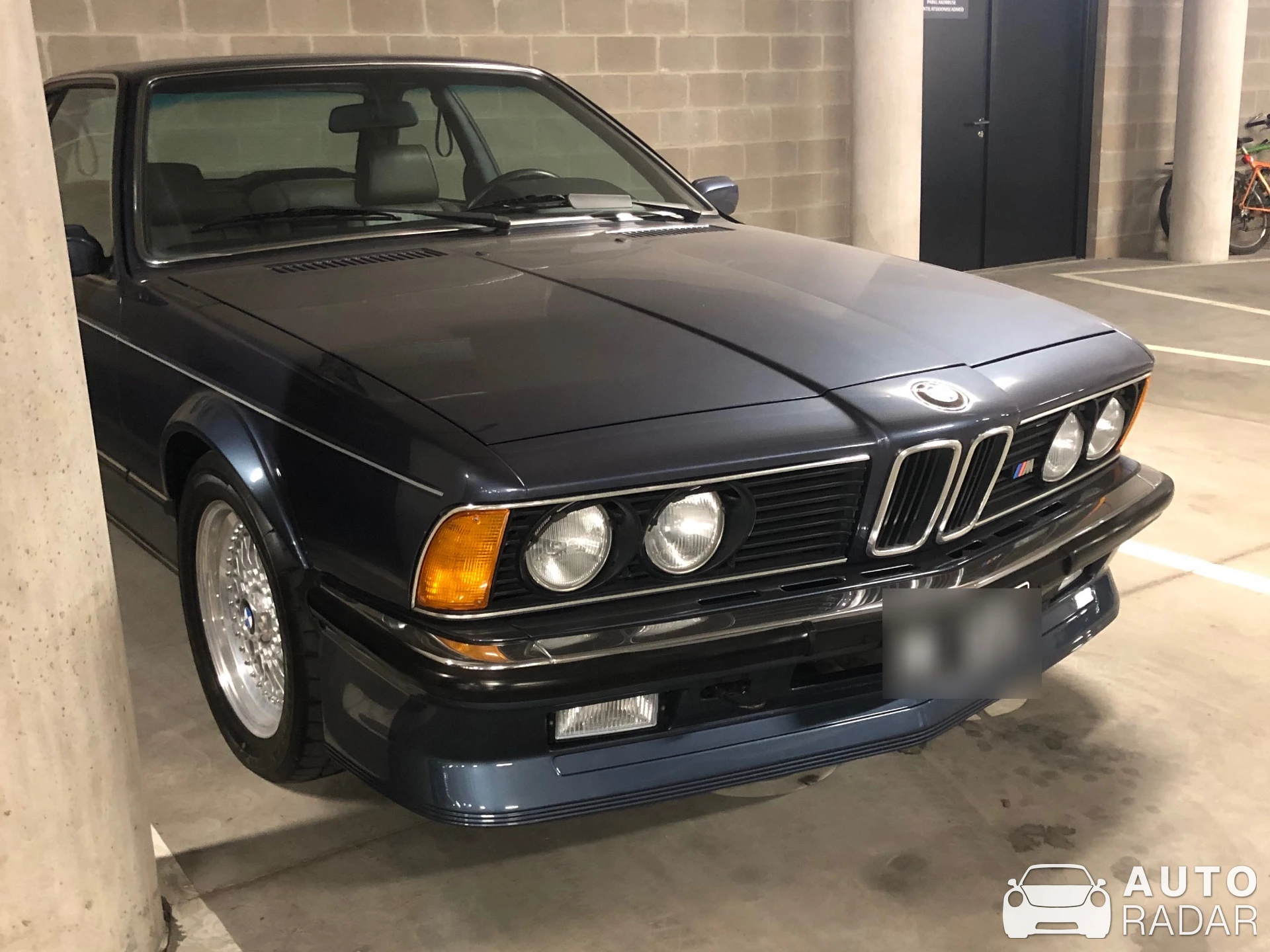 BMW 628 CSi E24 spotted in Tallinn