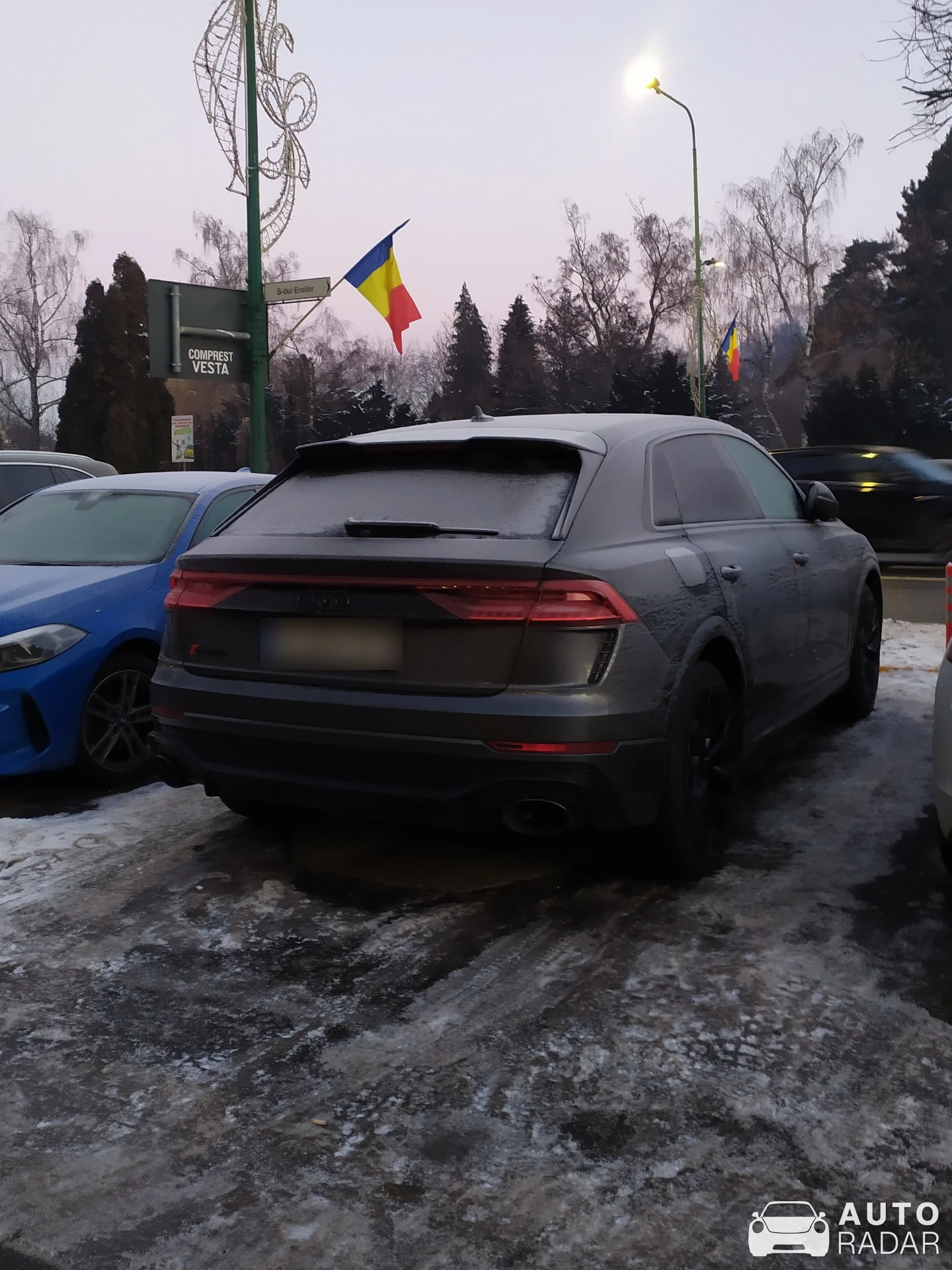 Audi RS Q8 spotted in Brașov, Romania