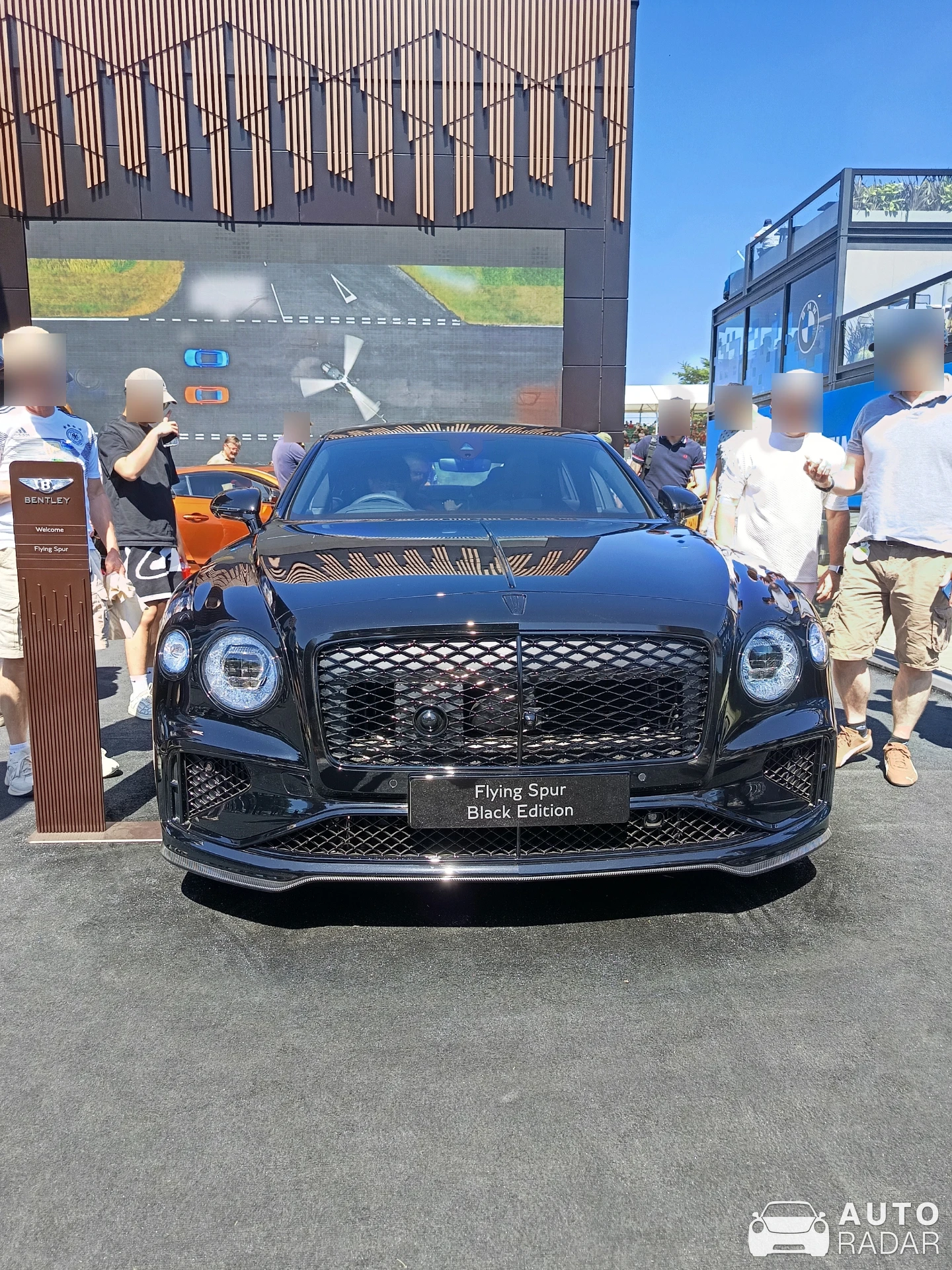 Bentley Flying Spur V8 S Black Edition spotted in Chichester