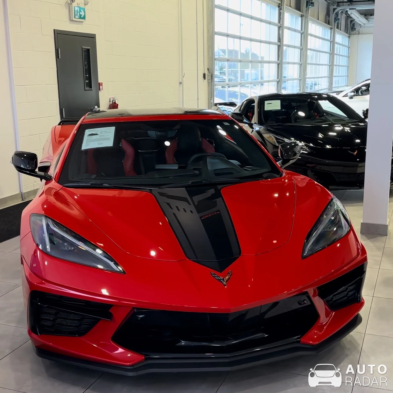 Chevrolet Corvette C8 Stingray R spotted in Saint-Eustache, Canada