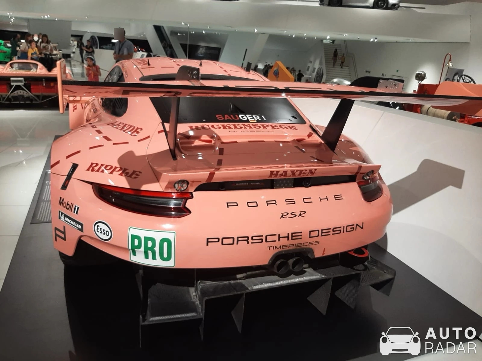 Porsche 991 RSR MkII spotted in Oradea