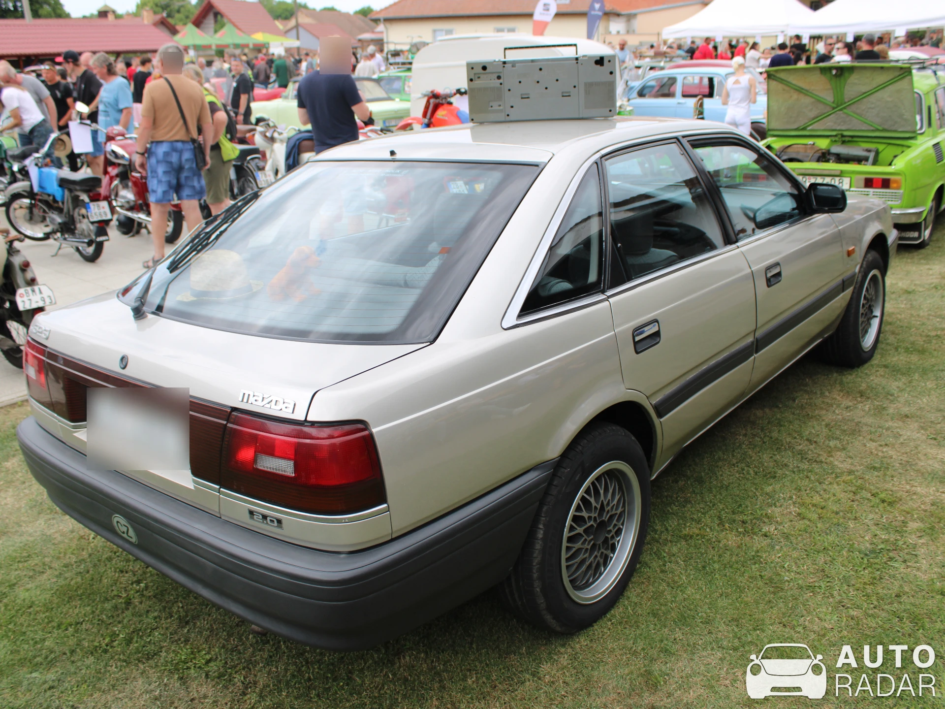 Mazda 626 spotted in Skalice