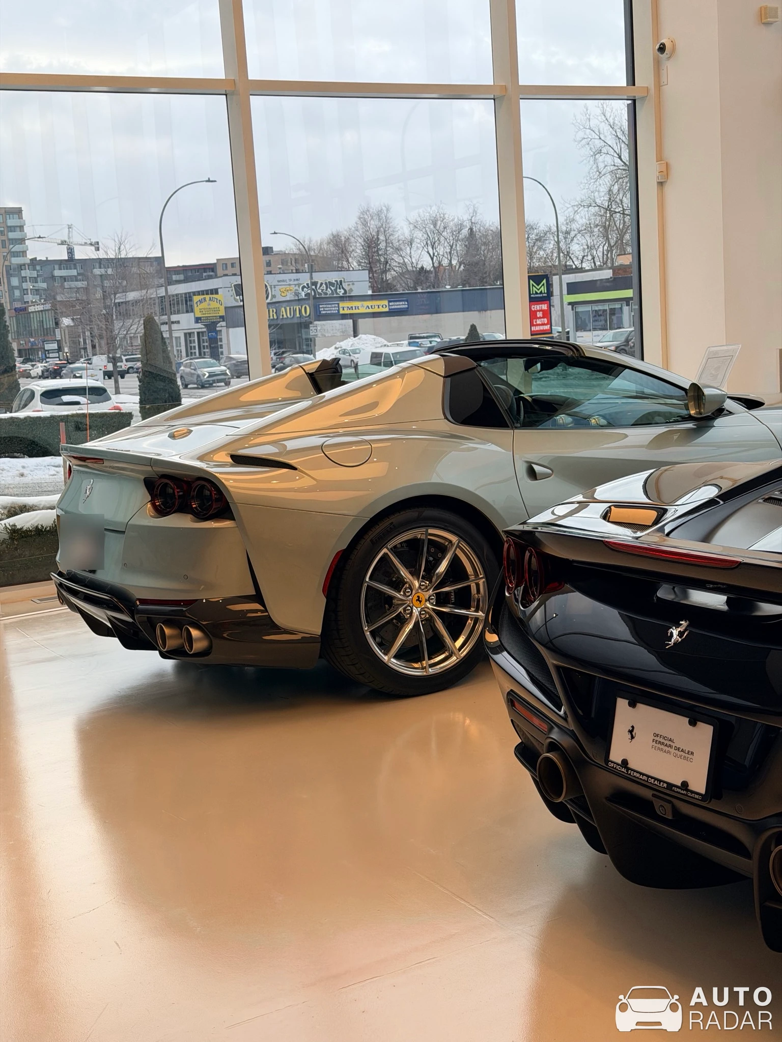 Ferrari 812 GTS spotted in Montréal, Canada