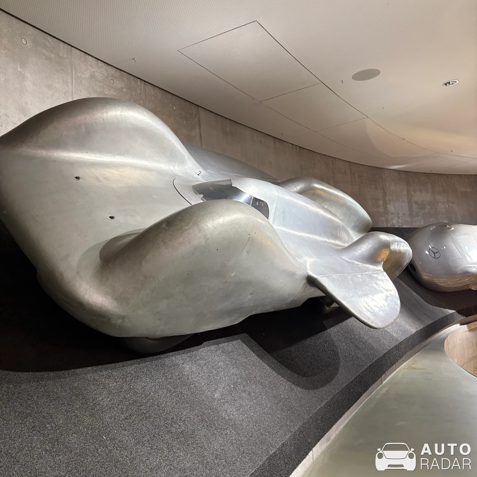 Mercedes-Benz T80 spotted in Stuttgart