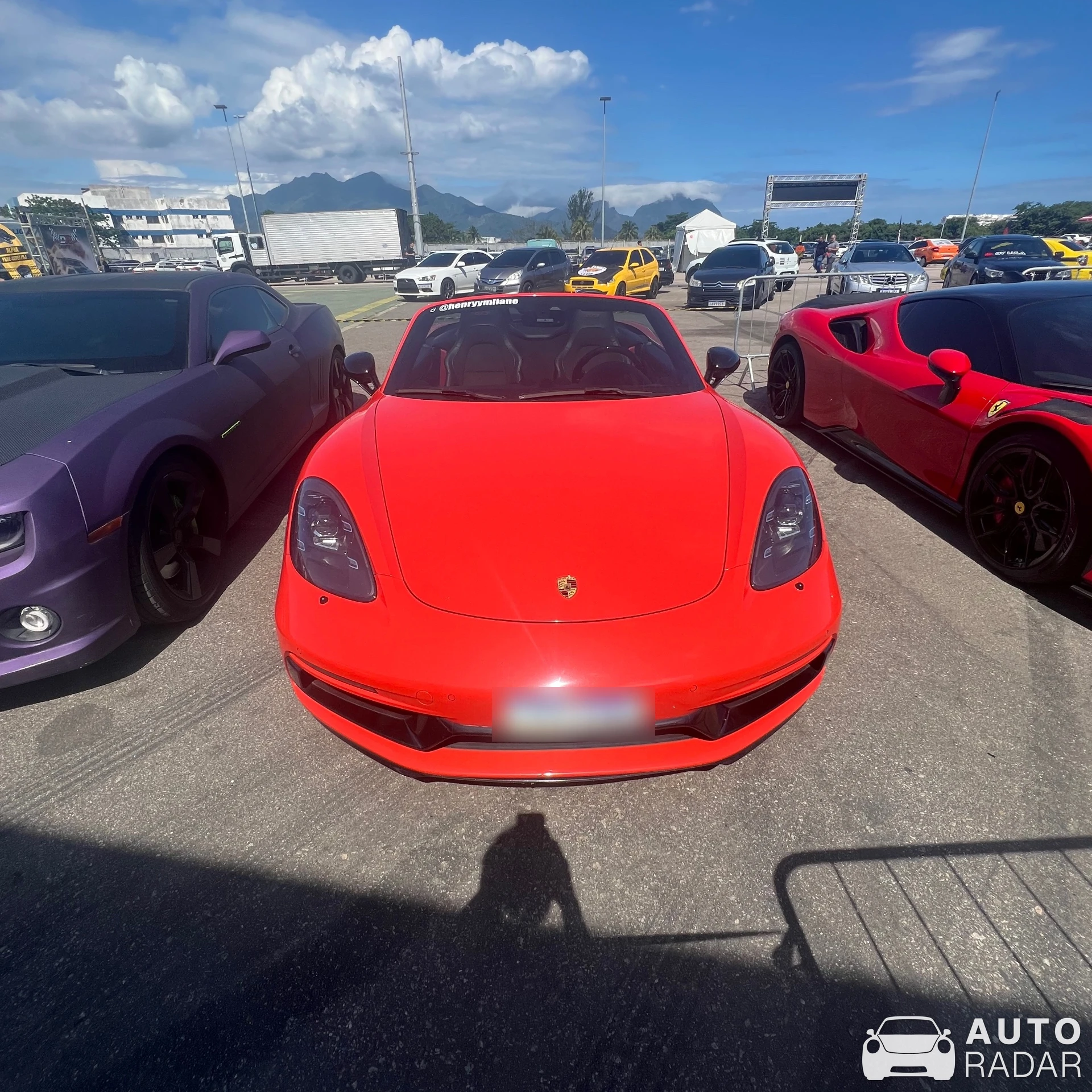 Porsche 718 Boxster GTS spotted in Barra da Tijuca, Brazil