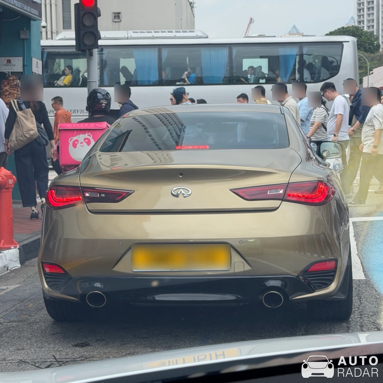 Infiniti Q60 Coupé spotted in Singapore, 싱가포르