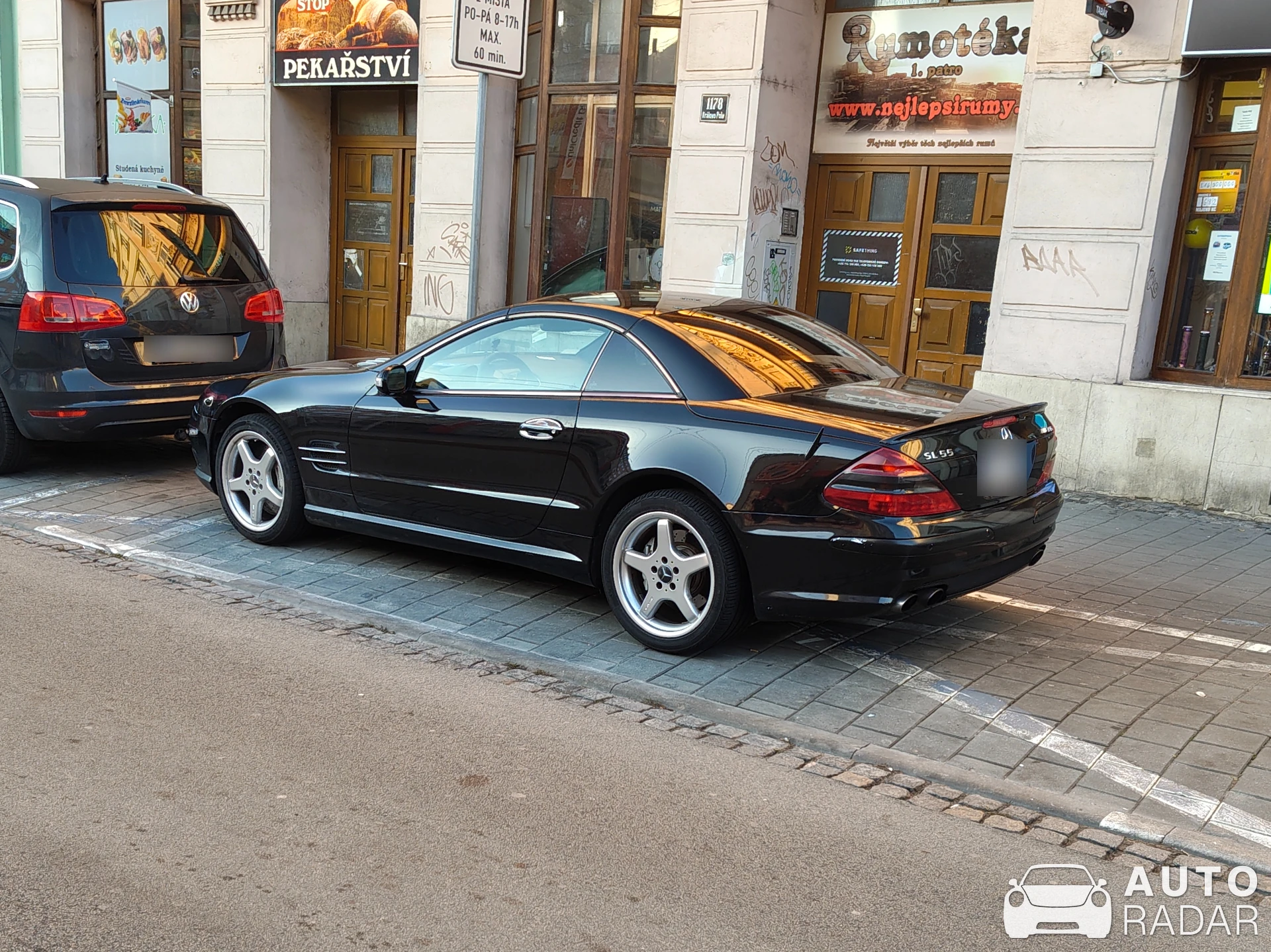 Mercedes-Benz SL 55 AMG R230 2006 spotted in Brno