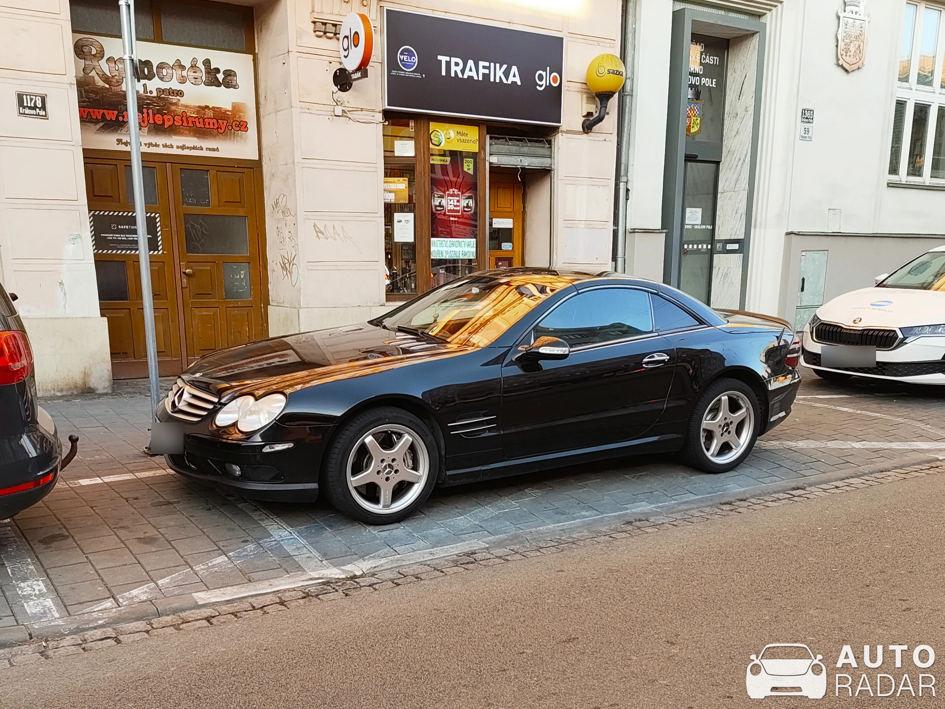 Mercedes-Benz SL 55 AMG R230 2006 spotted in Brno, Czech Republic