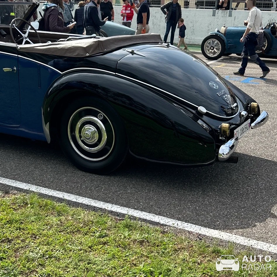 Bugatti Type 57C spotted in Biltzheim