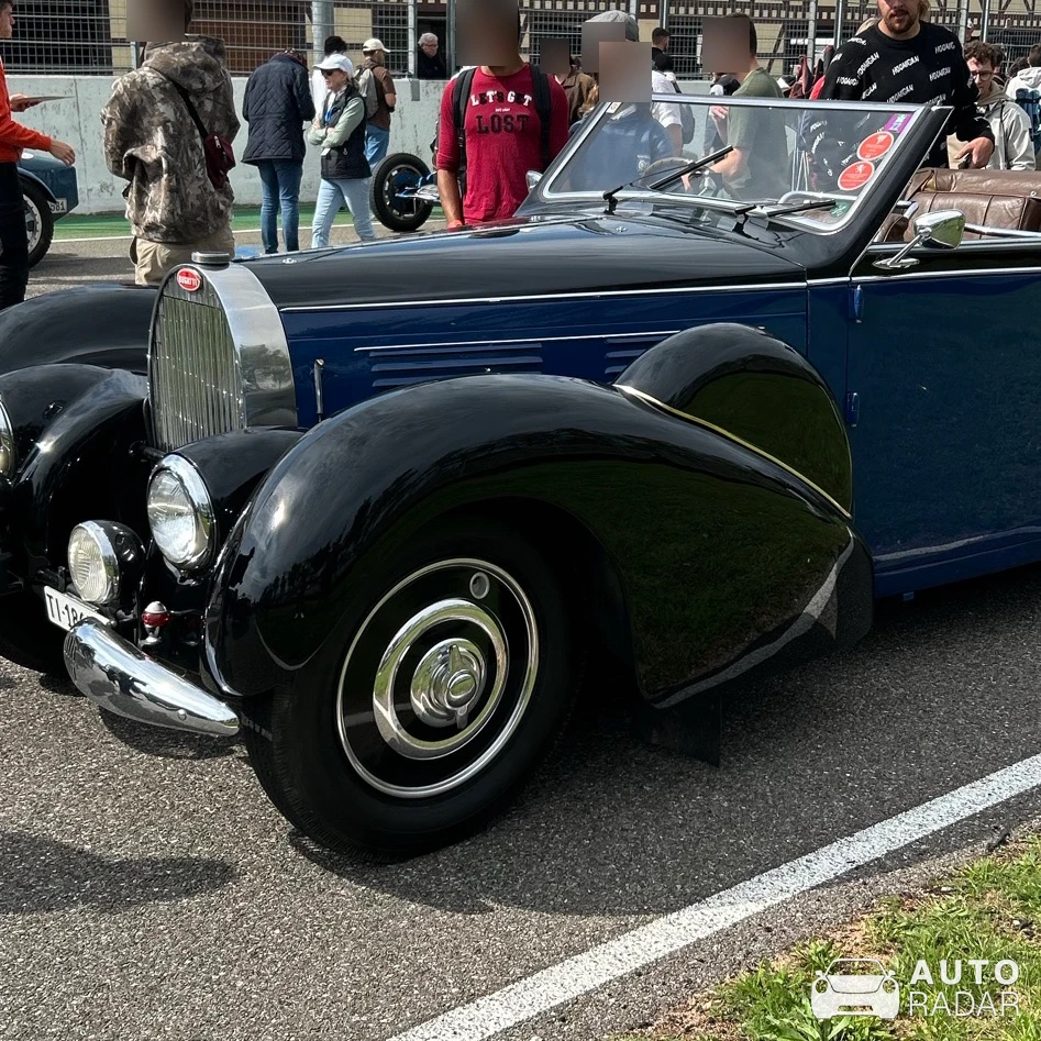 Bugatti Type 57C spotted in Biltzheim, France