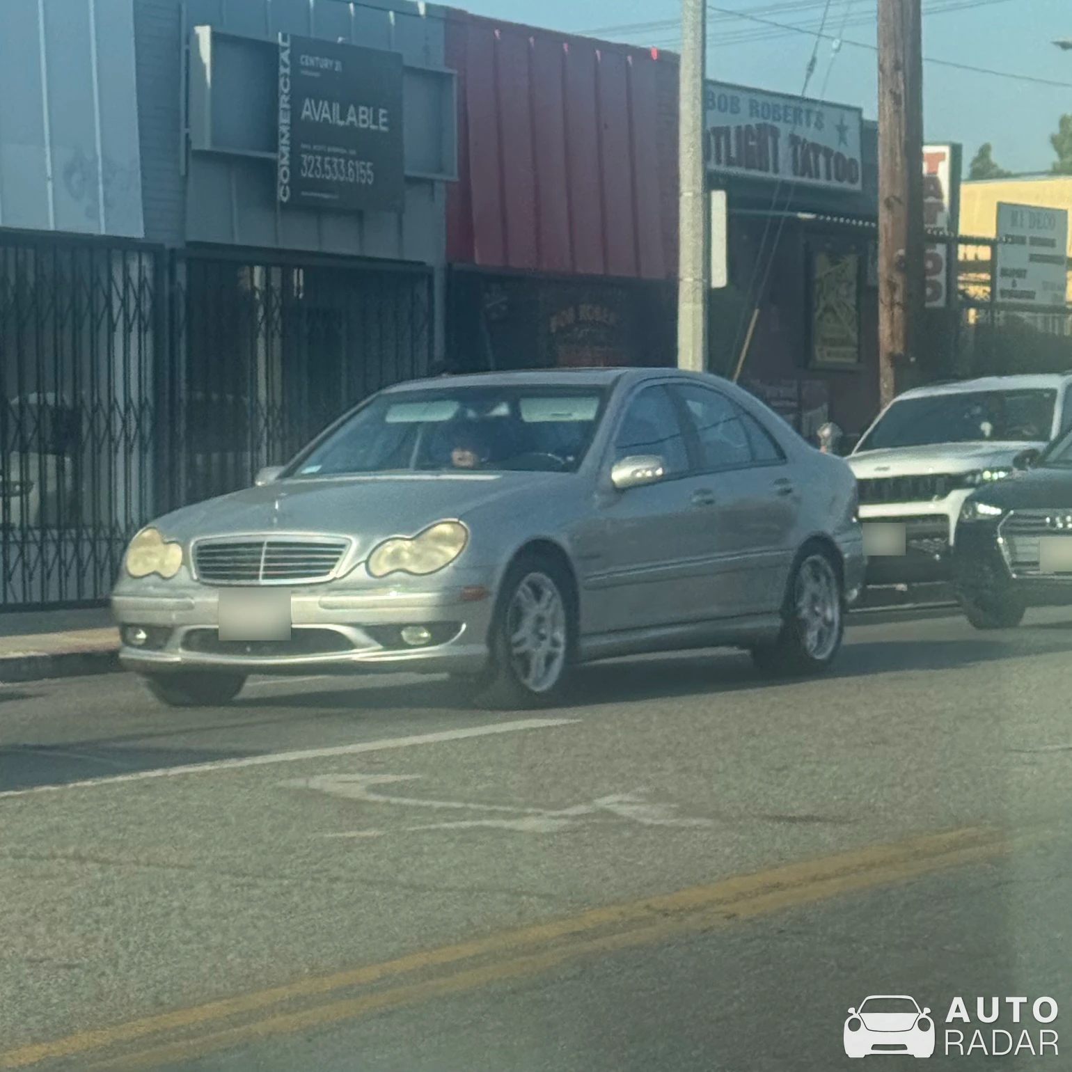 Mercedes-AMG C 55 spotted in Los Angeles