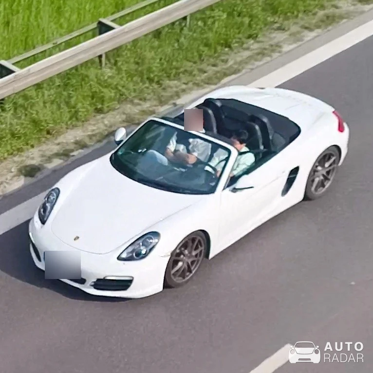 Porsche 981 Boxster S spotted in Weingarten