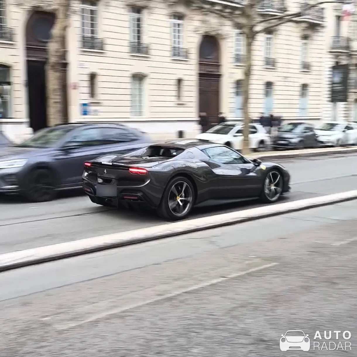 Ferrari 296 GTB spotted in Paris, France