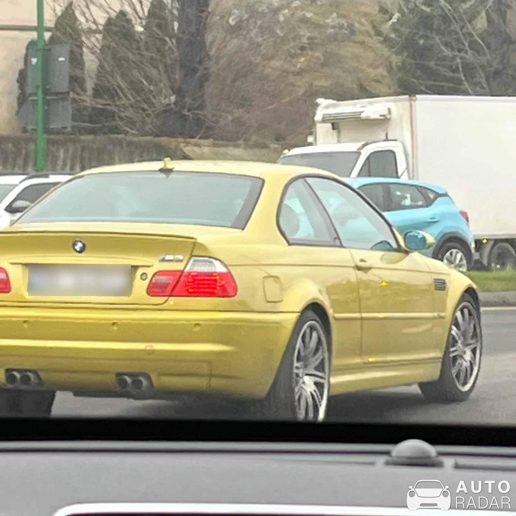 BMW M3 E46 spotted in Vulcan, România