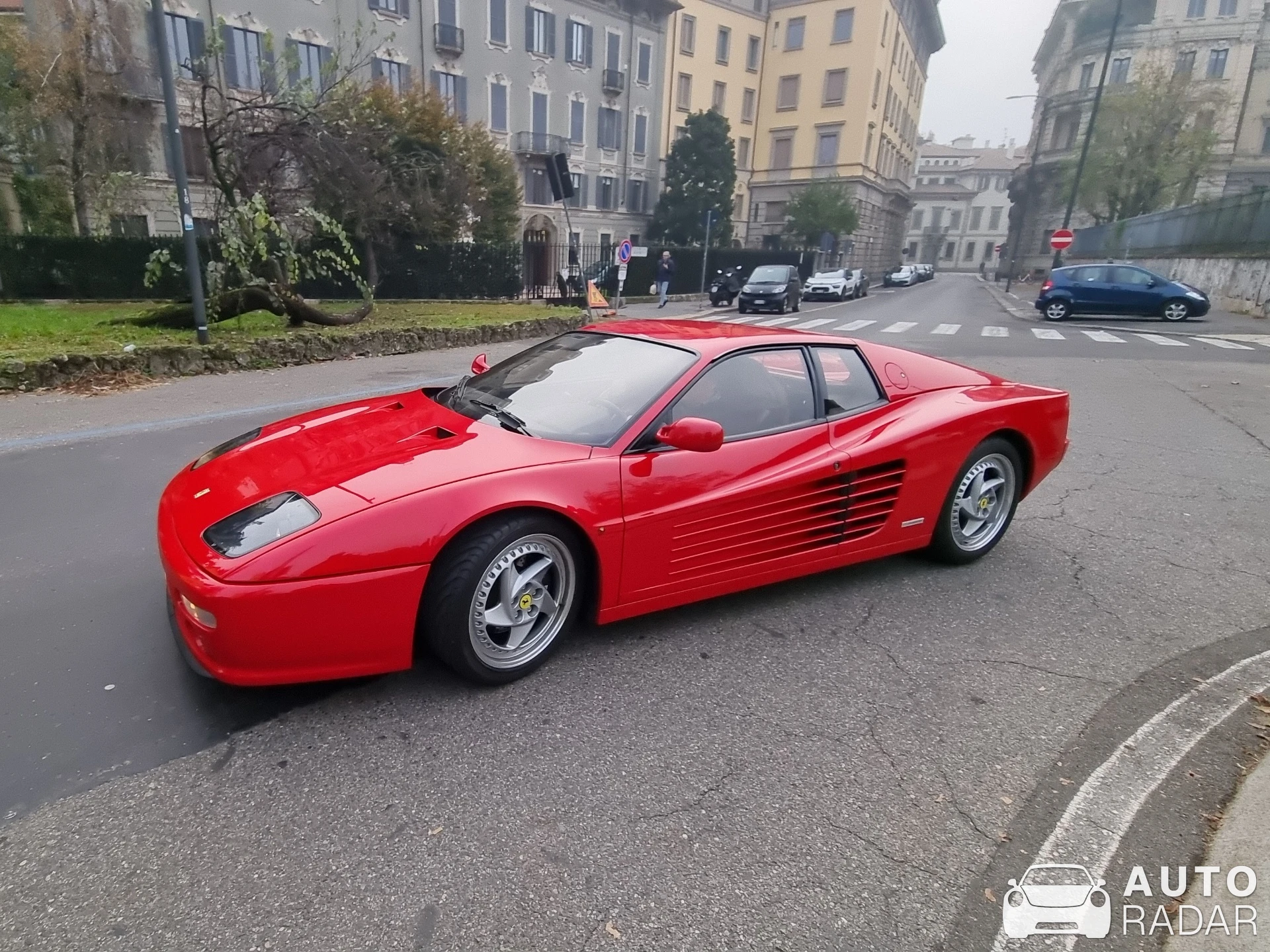 Ferrari F512M spotted in Milano, Italia