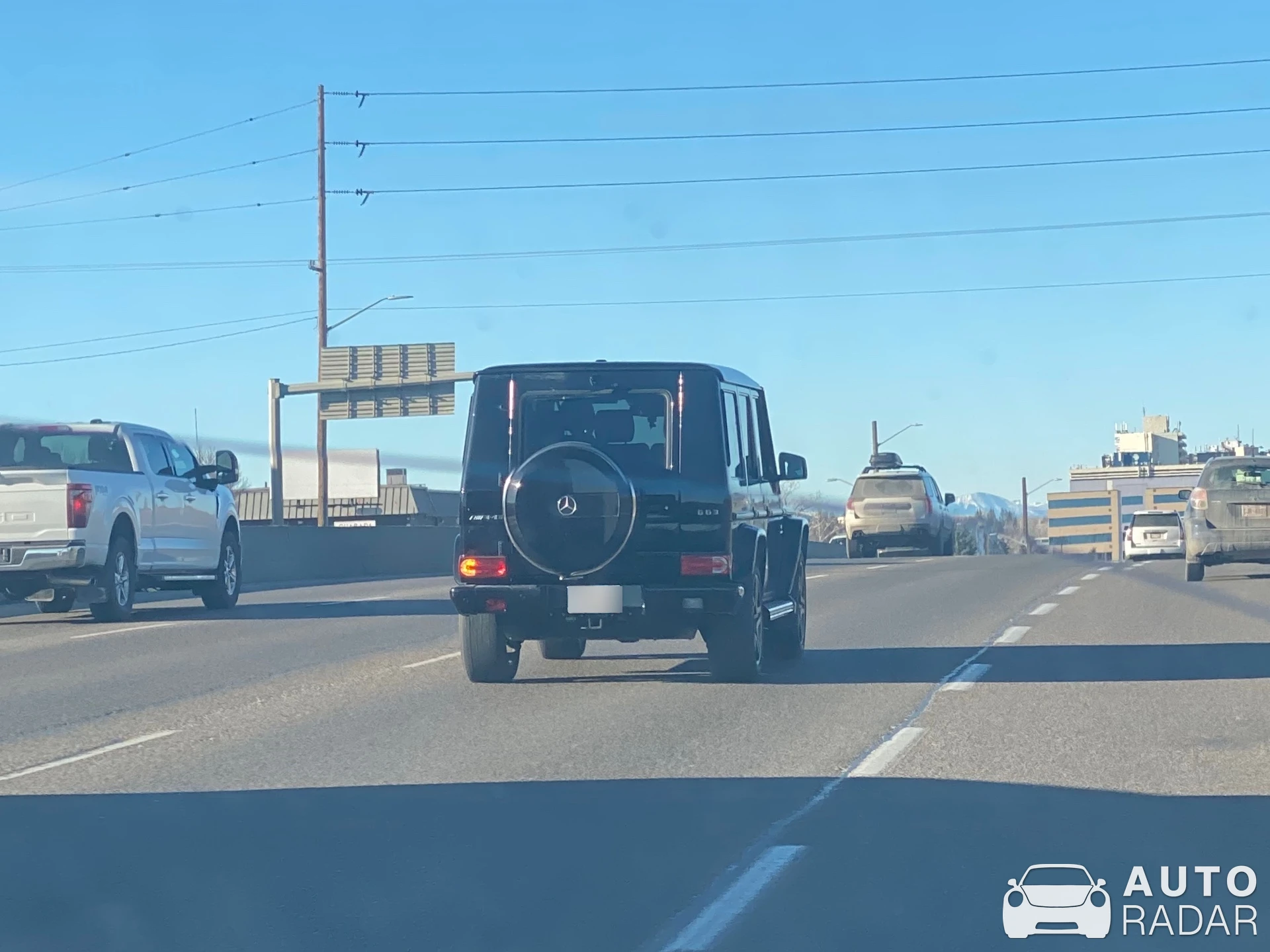 Mercedes-Benz G 63 W463 spotted in Calgary, Canada