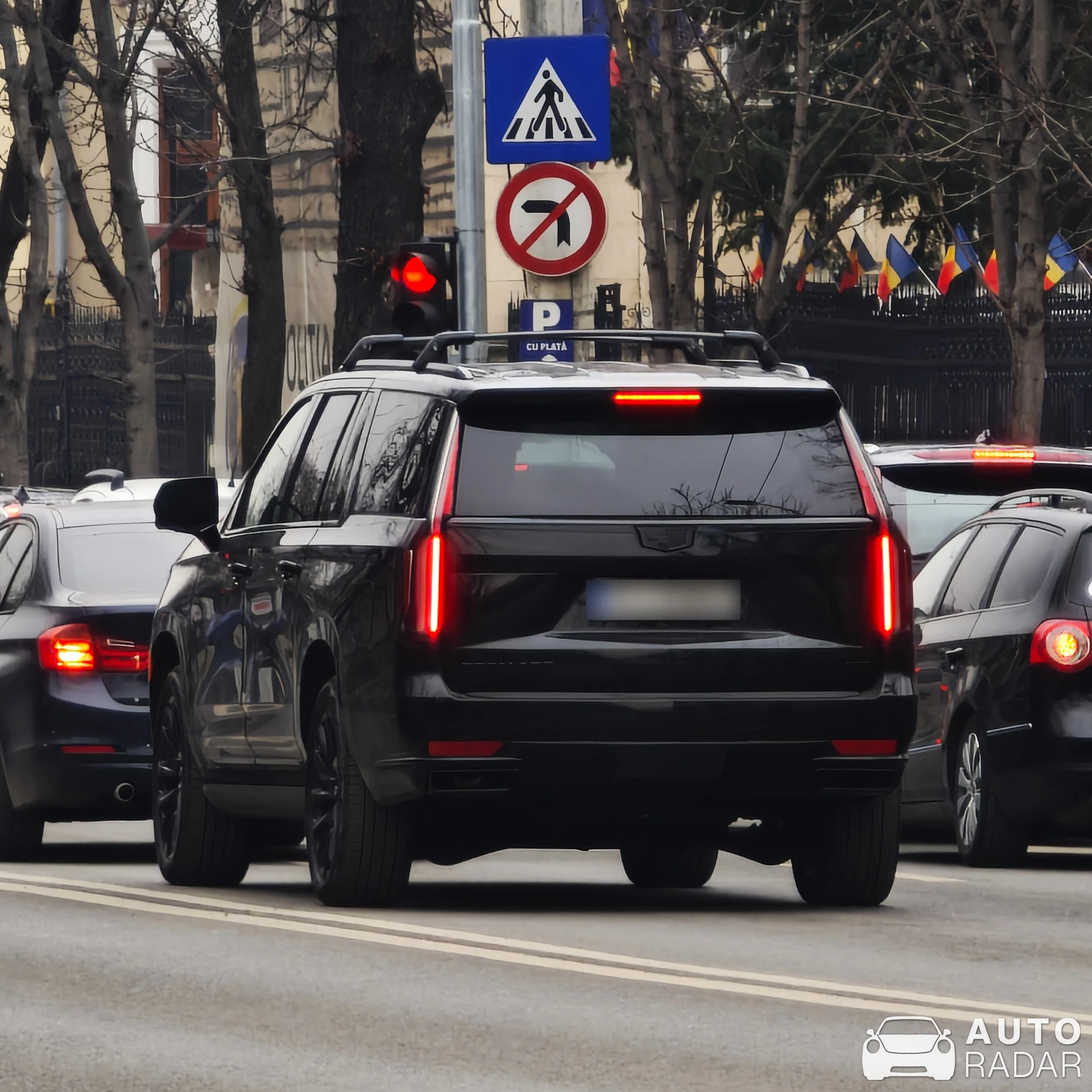 Cadillac Escalade-V spotted in Ploiești, Romania