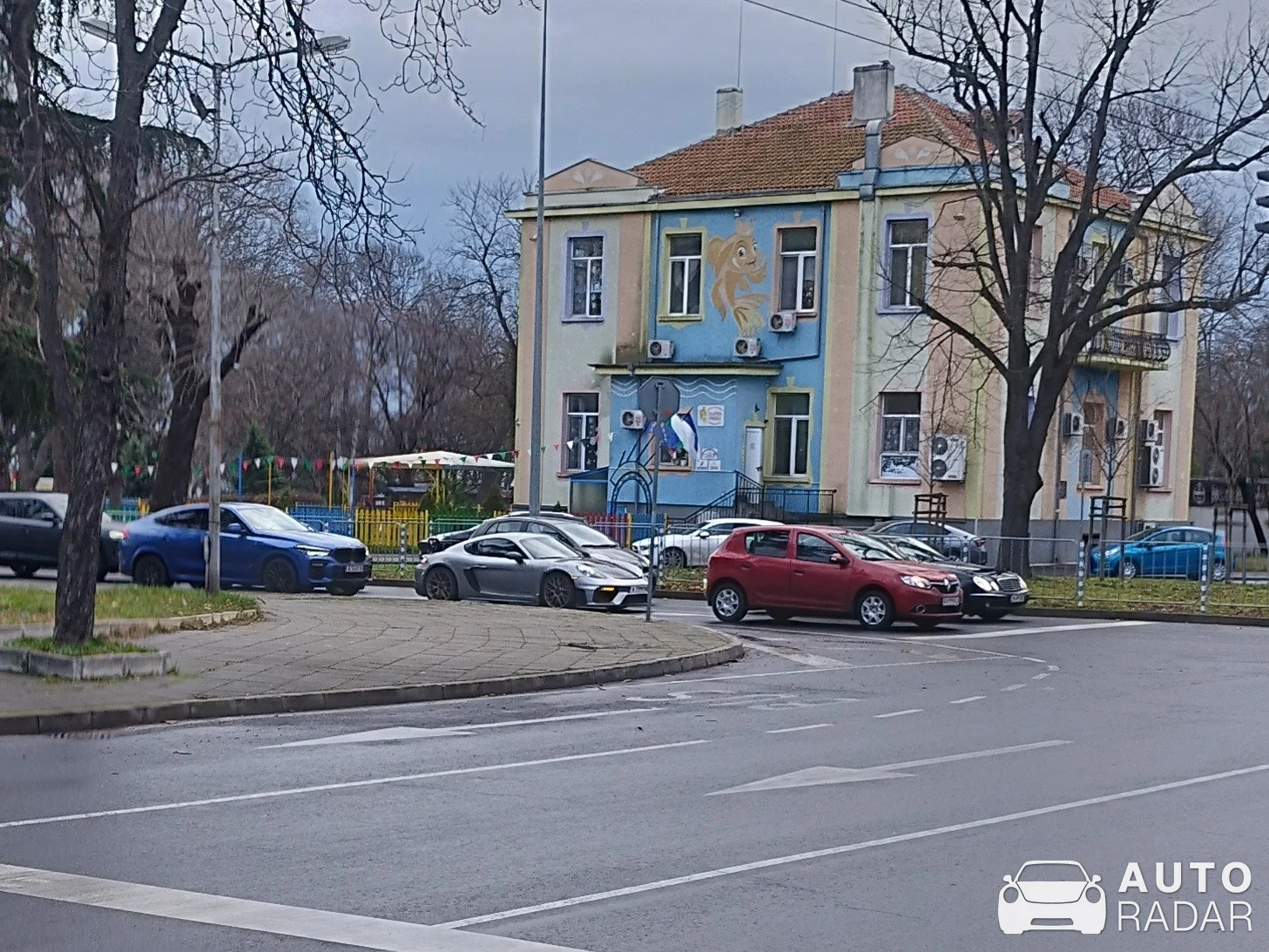Porsche 718 Cayman GT4 RS spotted in Бургас, Bulgaria