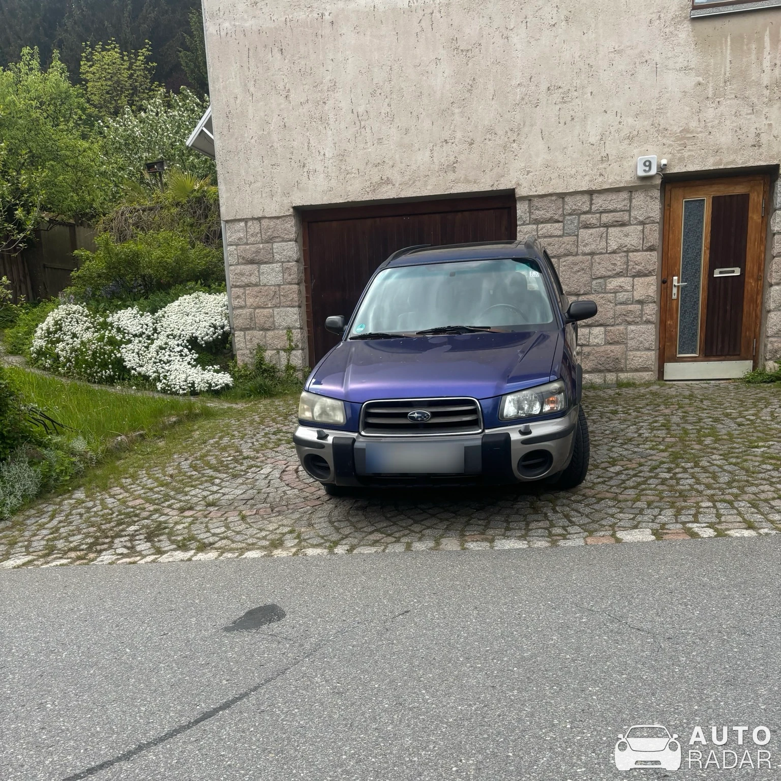 Subaru Forester SG5 STI spotted in Zwönitz