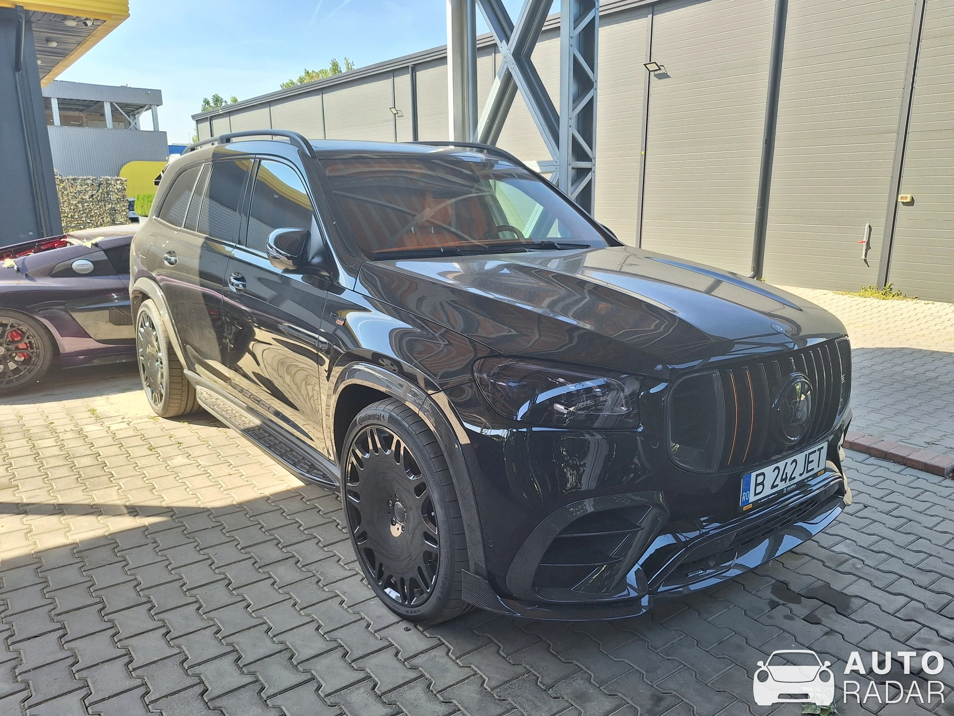 Mercedes-Maybach Brabus GLS 800 spotted in Bucharest