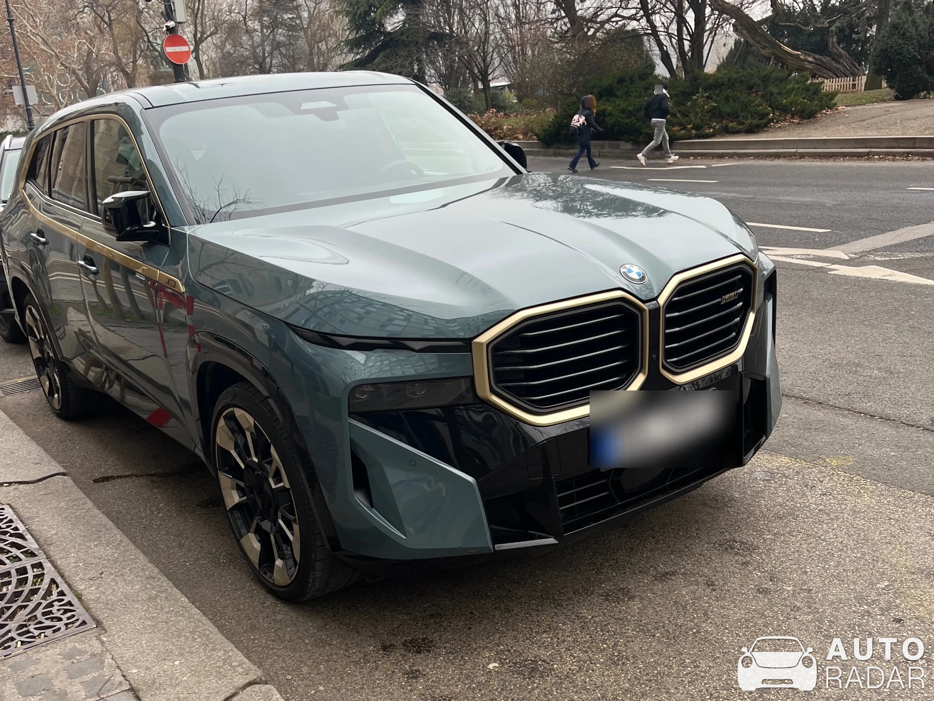 BMW XM G09 spotted in Budapest, Hungary