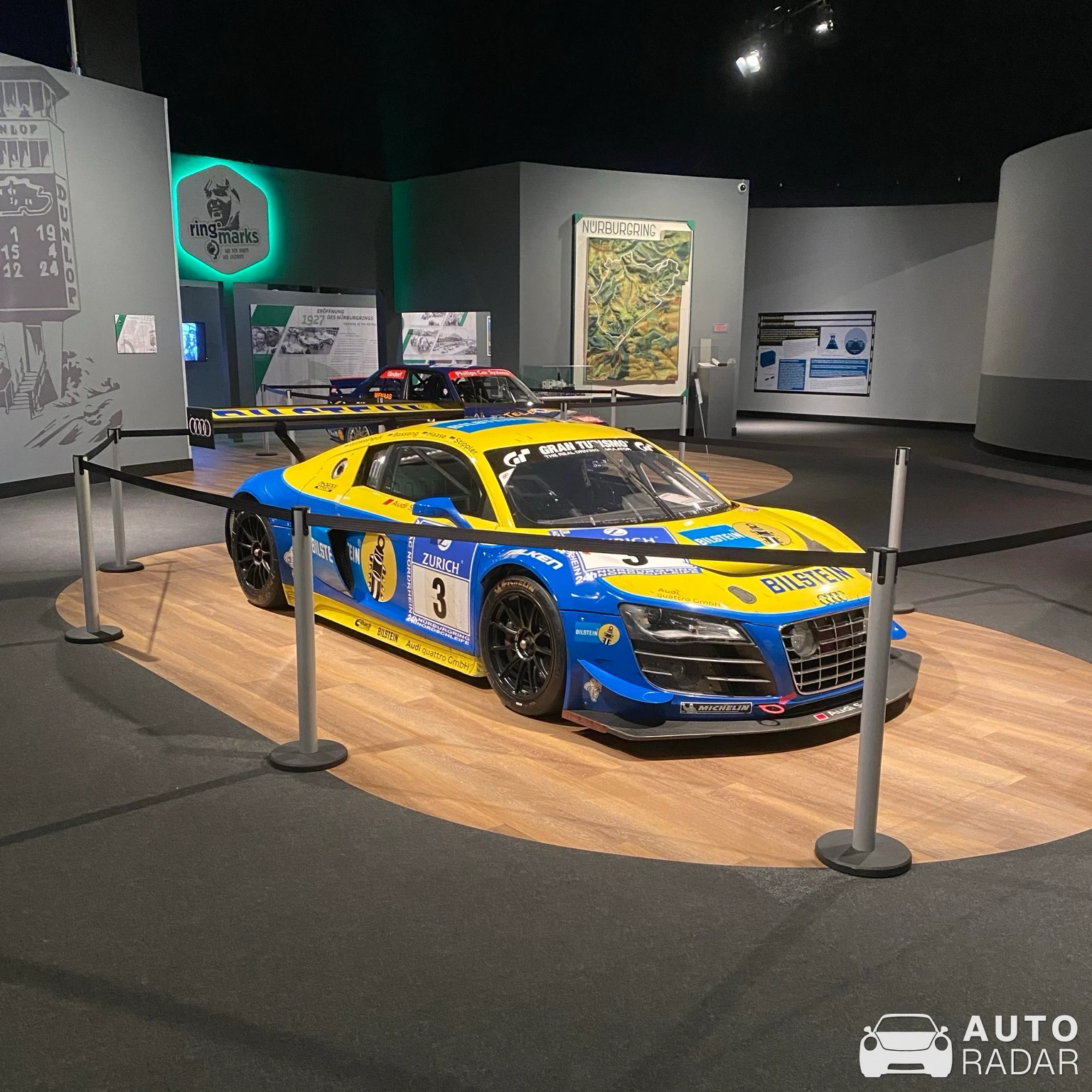 Audi R8 LMS ultra spotted in Nürburg