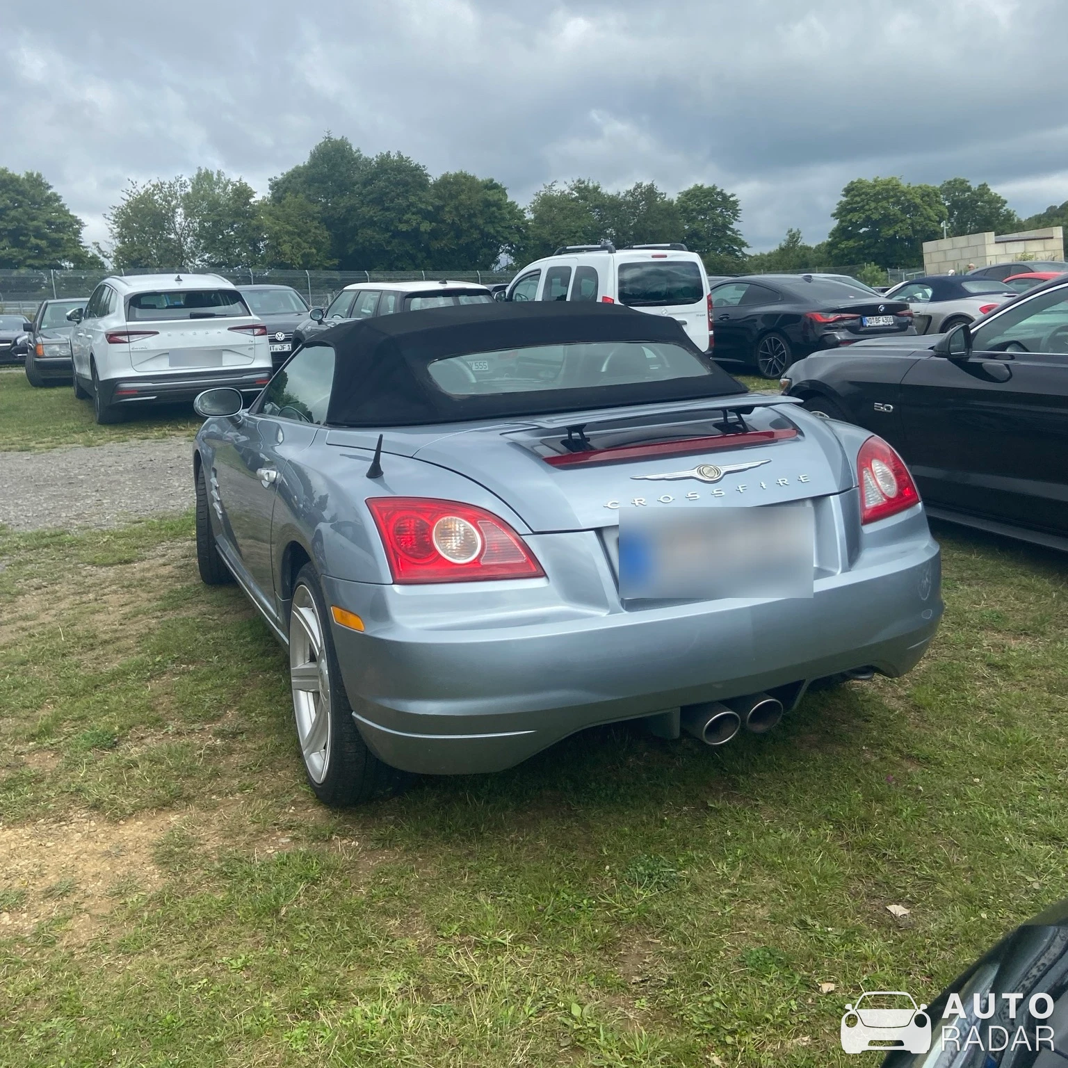 Chrysler Crossfire Roadster spotted in Nürburg