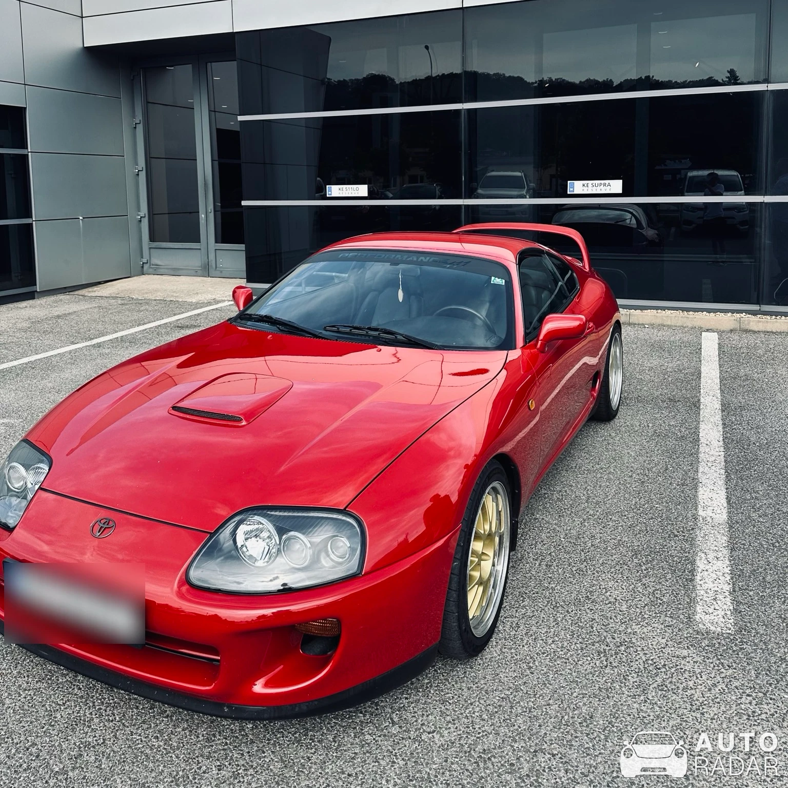 Toyota Supra A80 Turbo Targa spotted