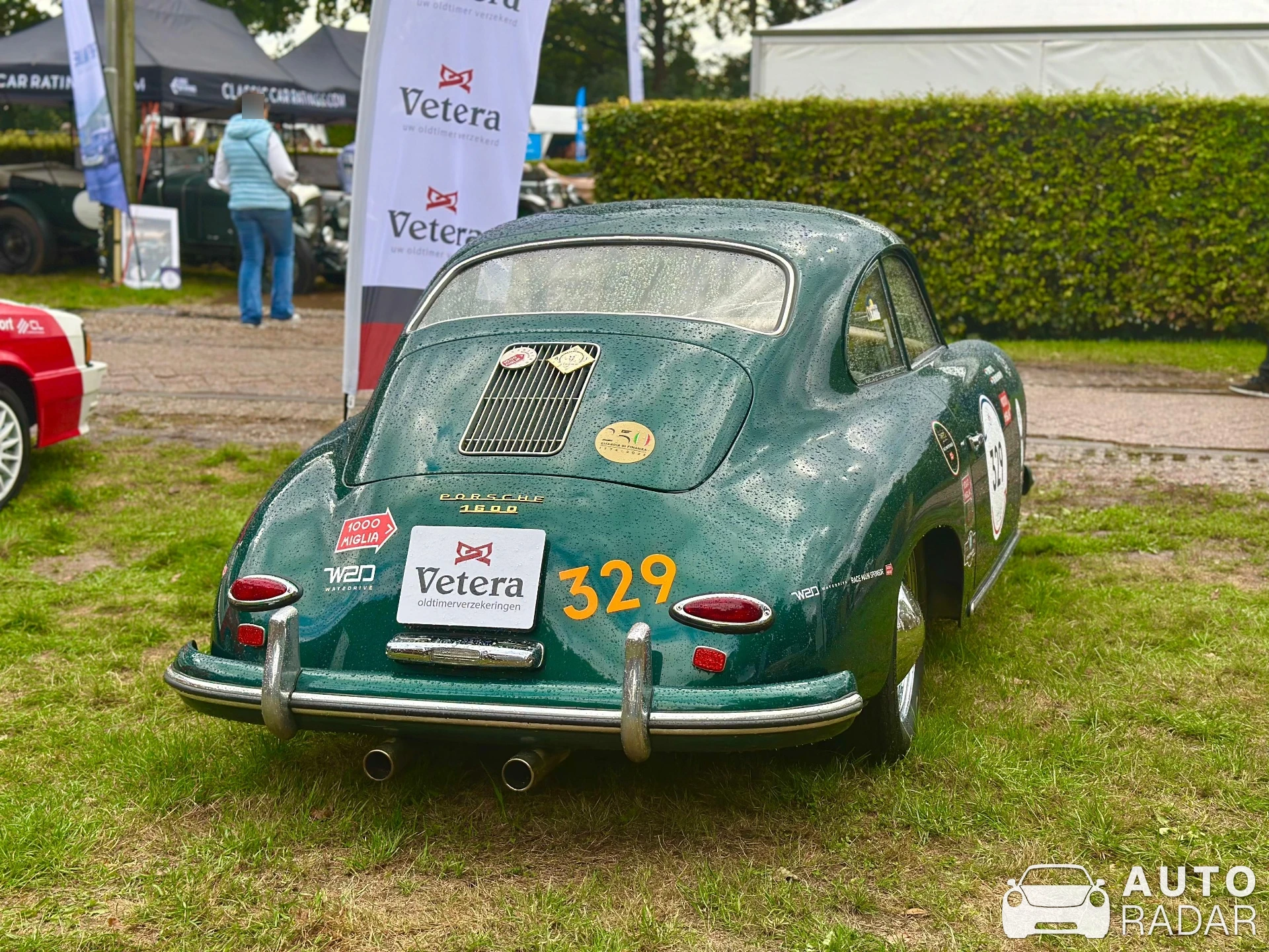 Porsche 356 1600 Super 90 spotted in Beesd