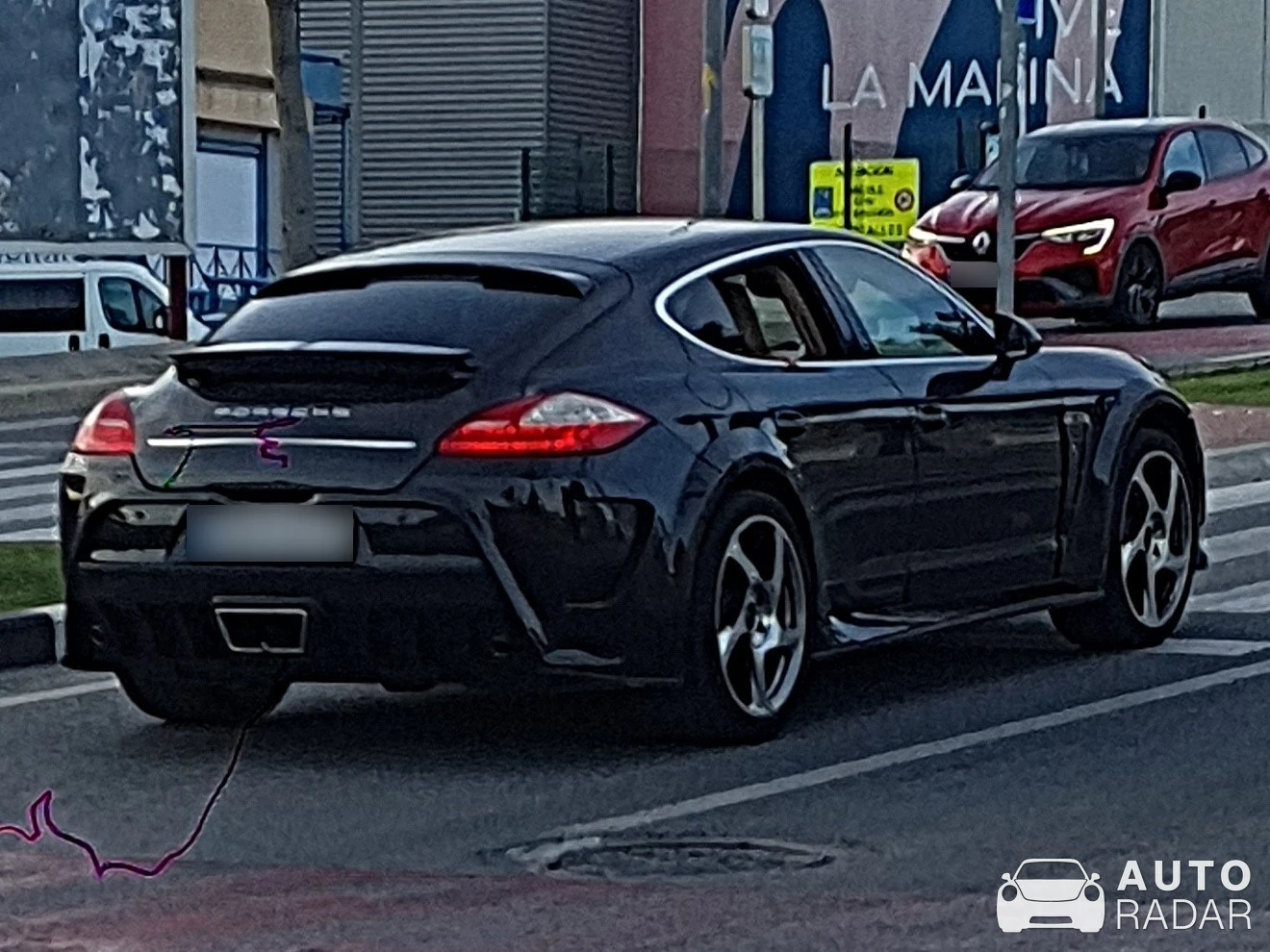 Porsche TechArt 971 Panamera Turbo Grand GT spotted in Altea