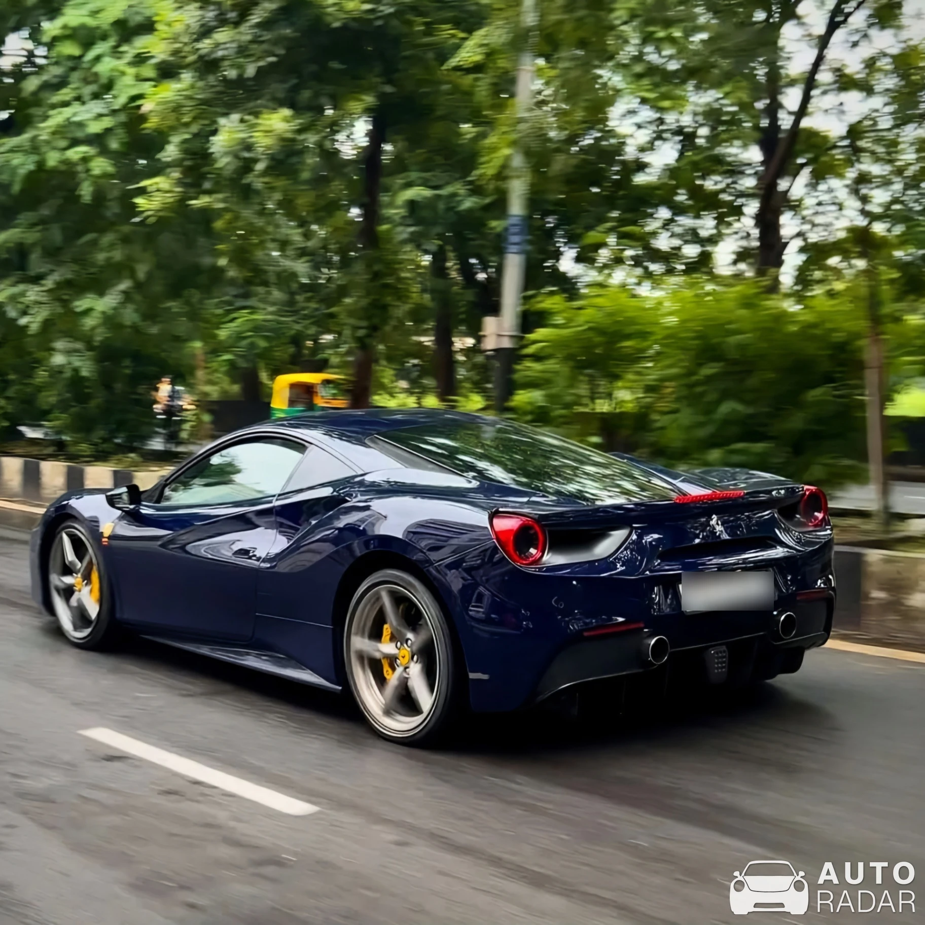 Ferrari 488 GTB spotted in Surat