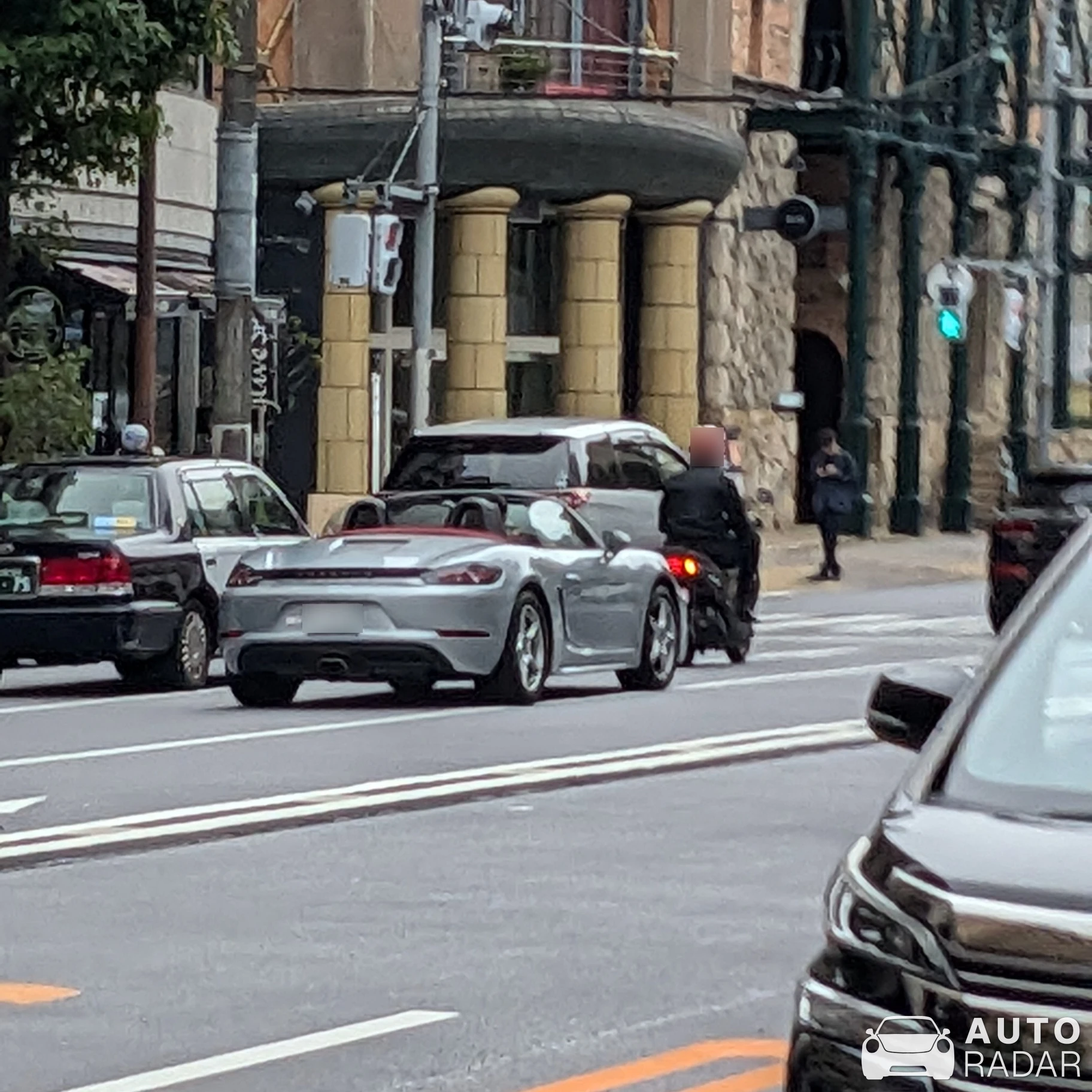 Porsche 718 Boxster spotted in Minato City, Japan