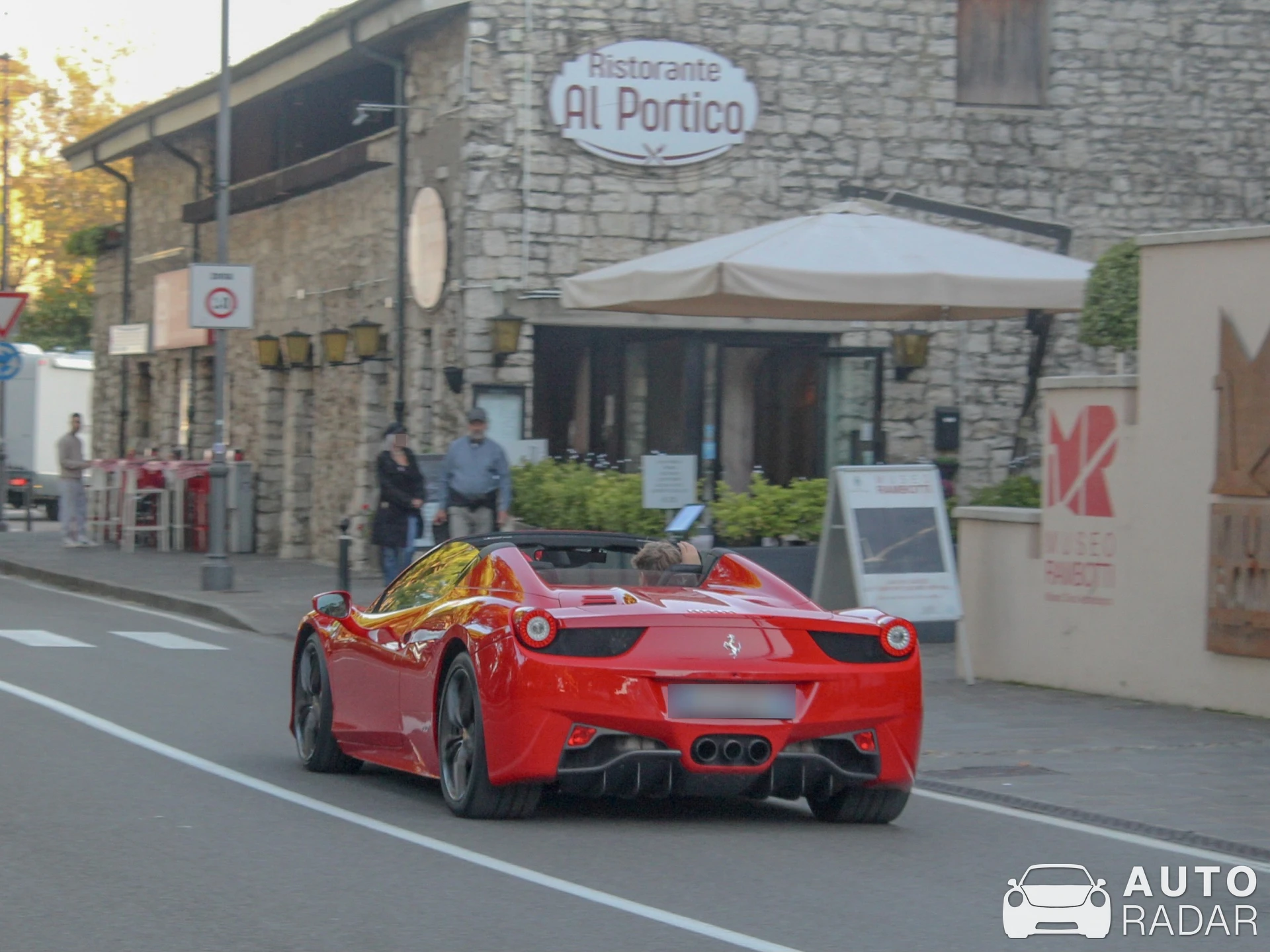 Ferrari 458 Spider spotted in Desenzano del Garda, Italy