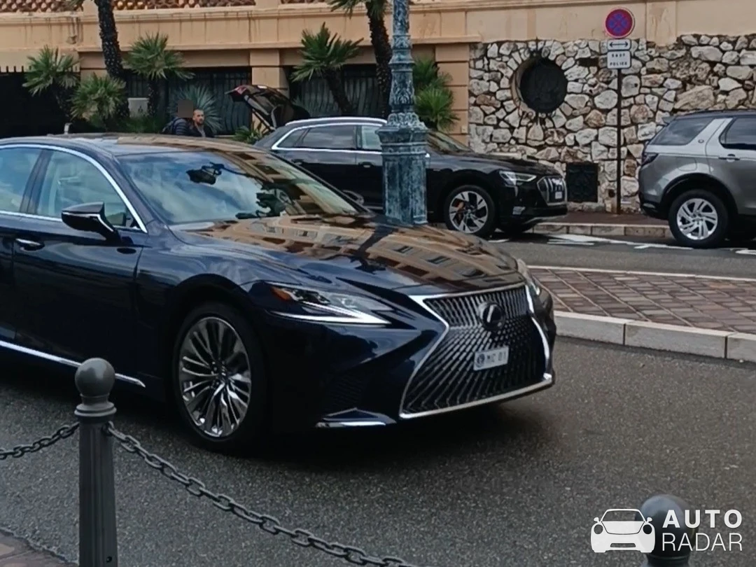 Lexus LS 500 spotted in Monaco