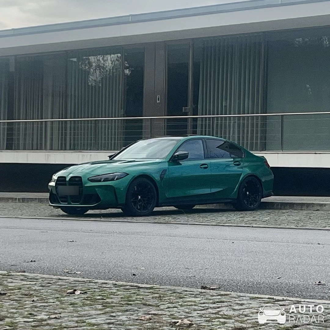 BMW M3 G80 Sedan Competition spotted in Rio Tinto, Portugal