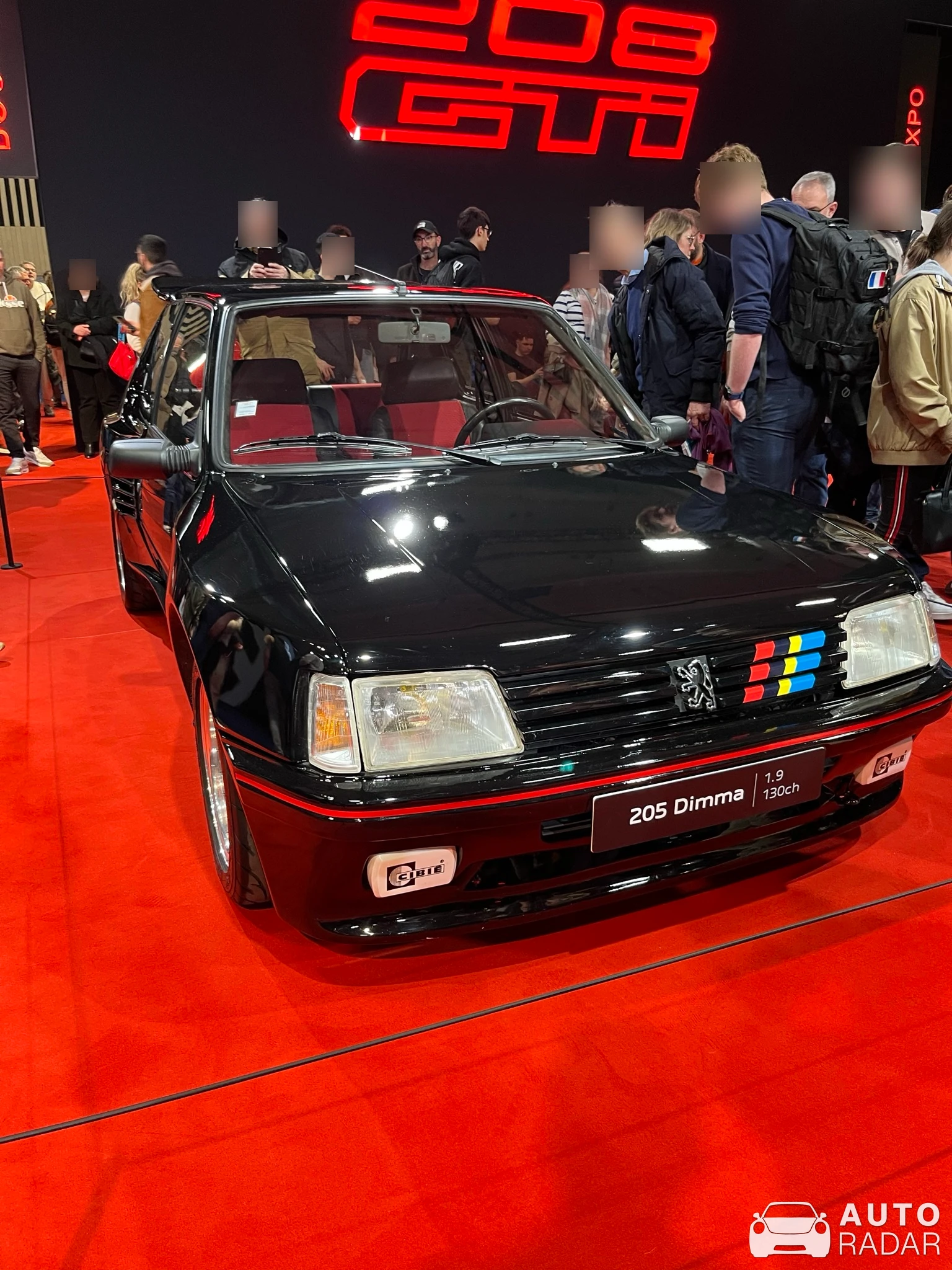 Peugeot 205 GTI Dimma spotted in Paris
