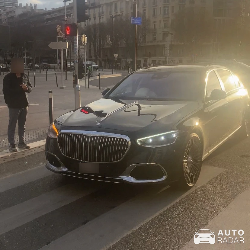 Mercedes-Maybach S 680 spotted in Marseille, France