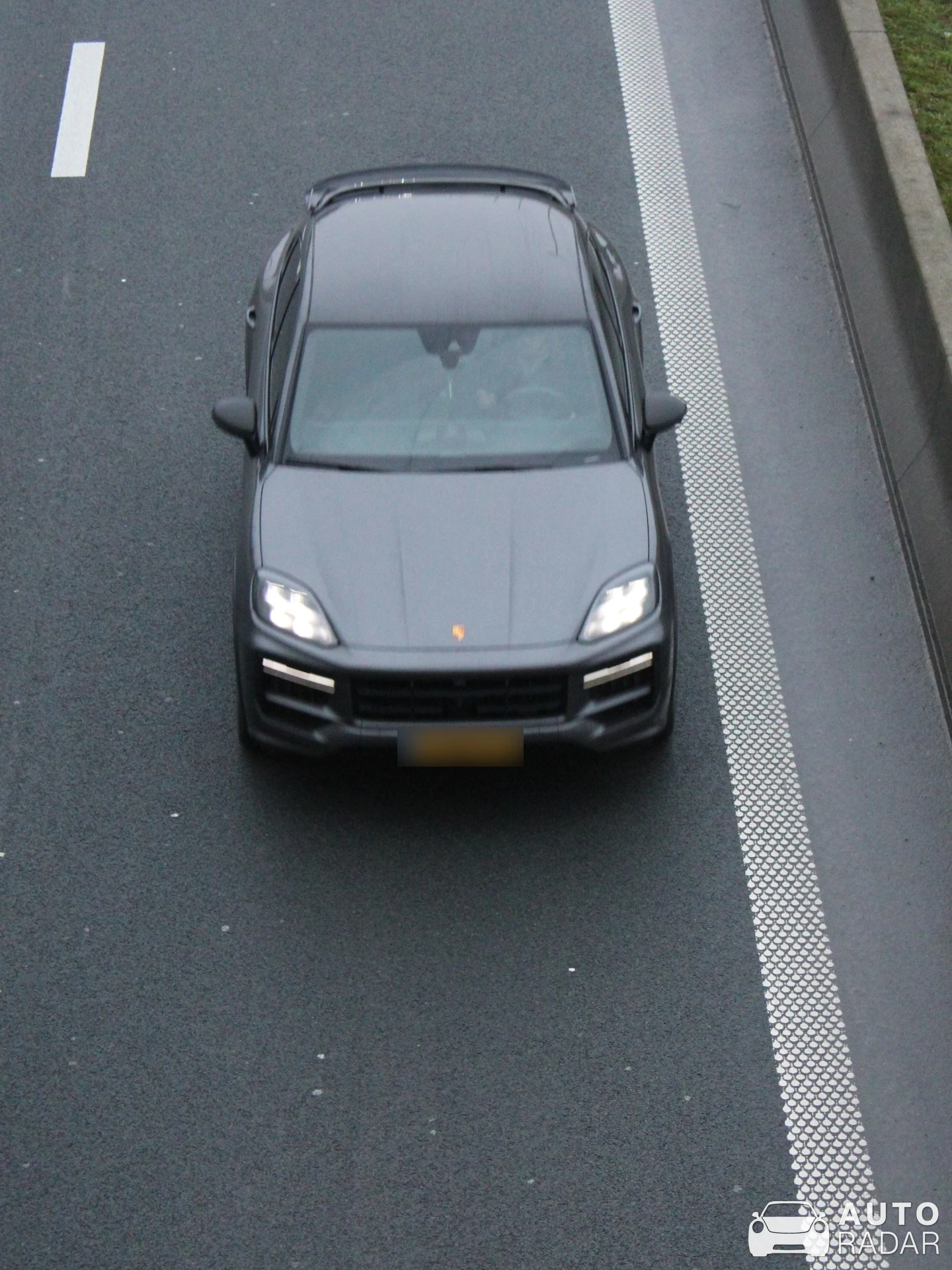 Porsche Cayenne Coupé Turbo E-Hybrid spotted in Brecht, België