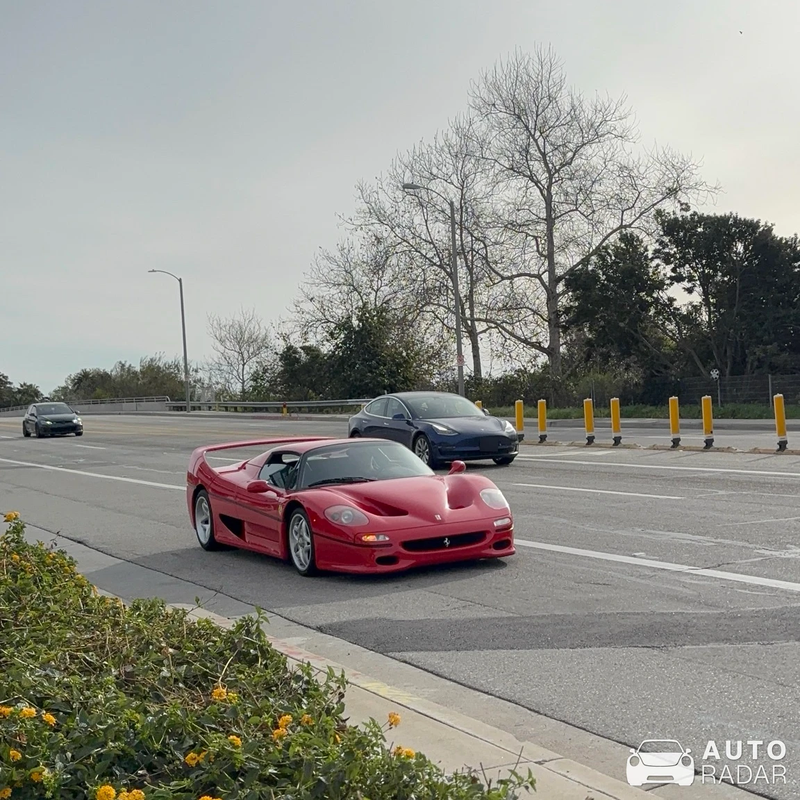 Ferrari F50 spotted in Malibu, United States